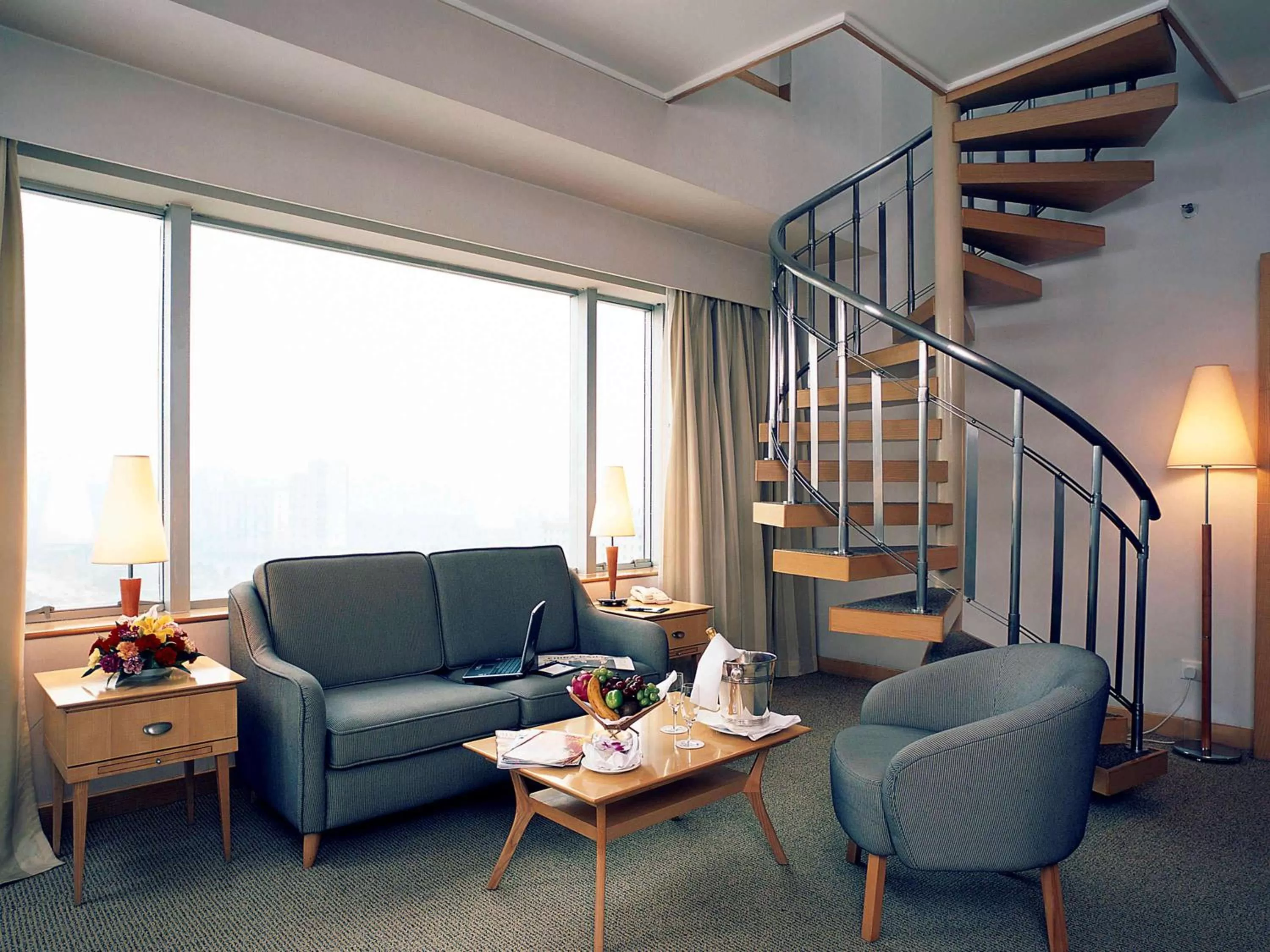 Photo of the whole room in Beijing XinQiao Hotel