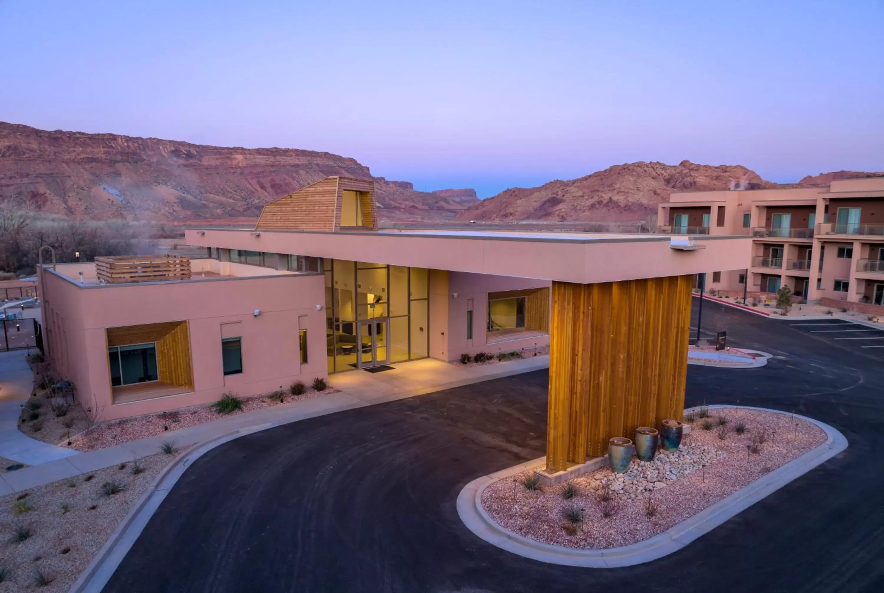 Property building in The Moab Resort, WorldMark Associate