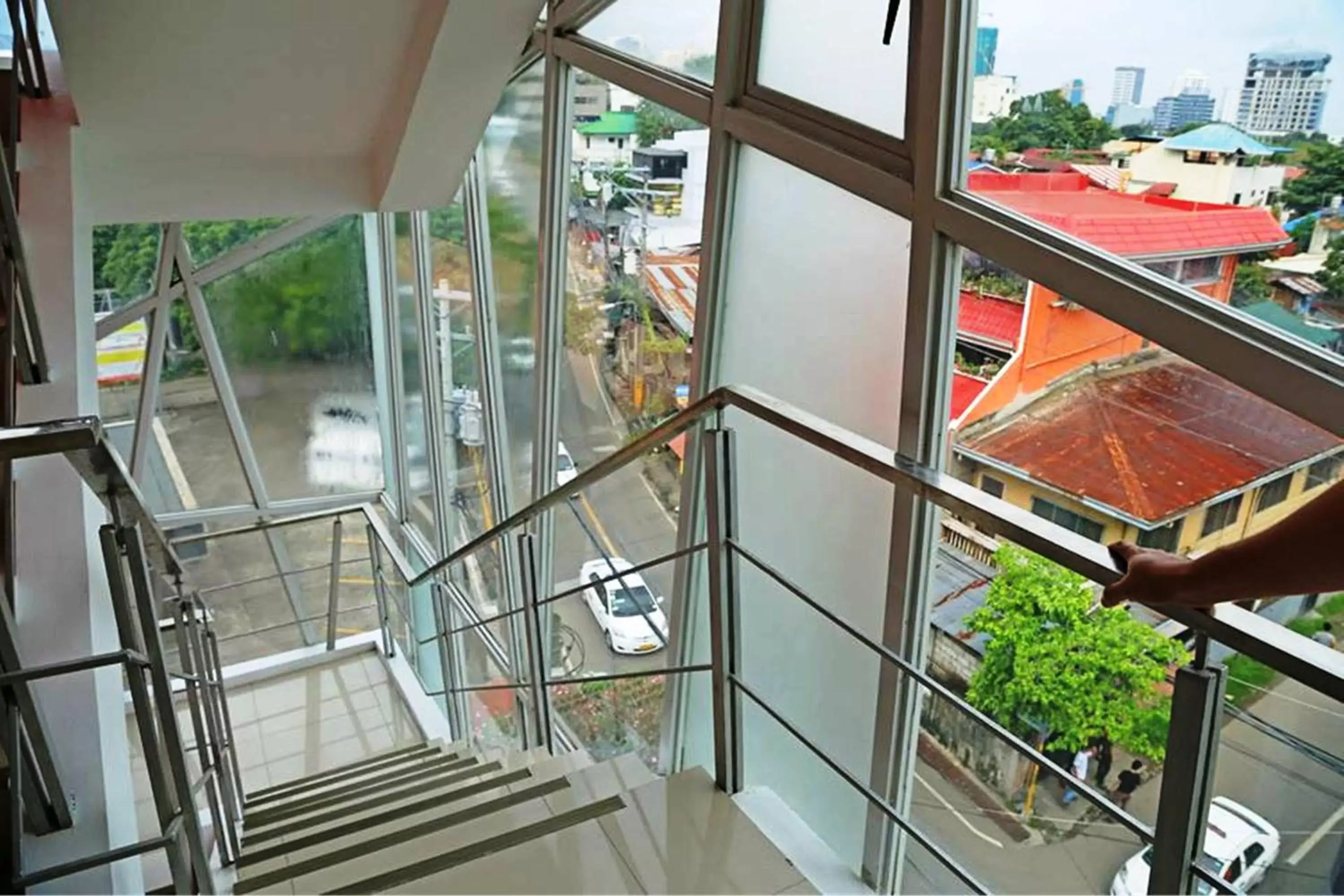 Day, Balcony/Terrace in Travelbee Business Inn