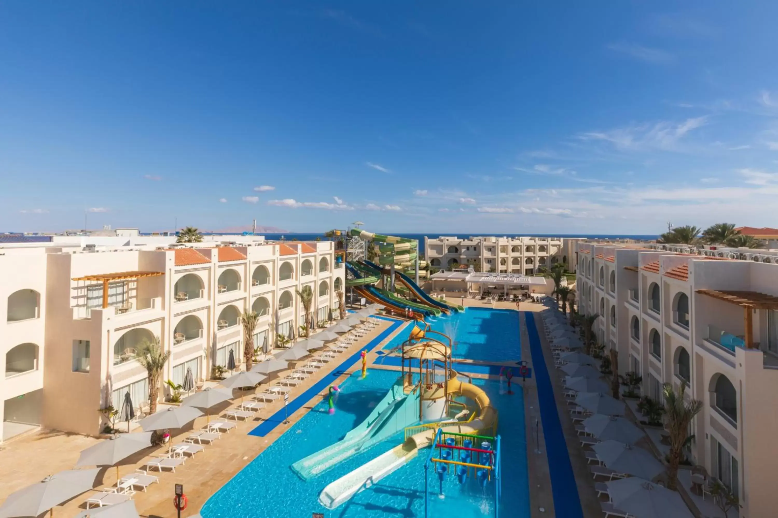 Aqua park, Pool View in Sunrise Montemare Resort -Grand Select