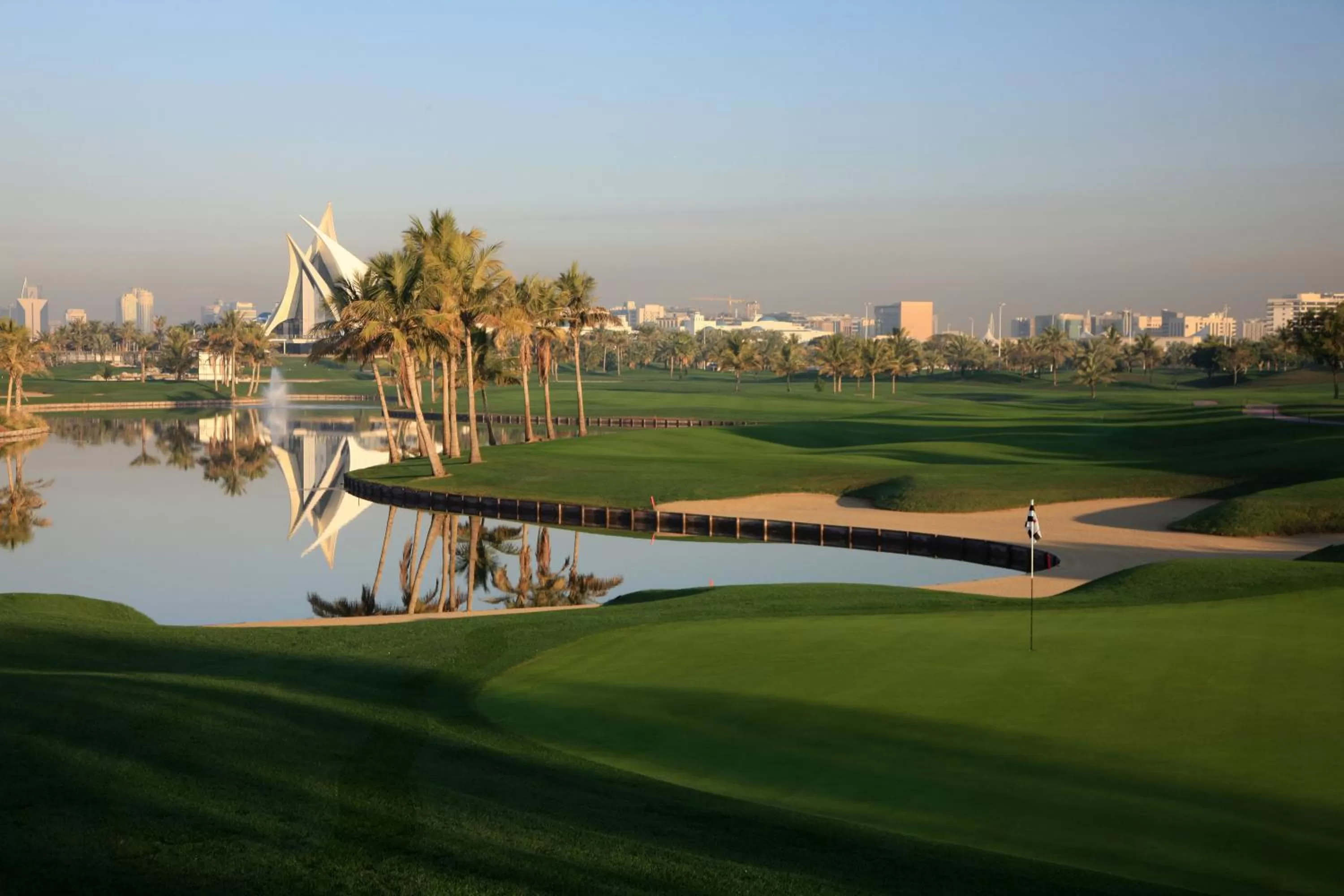 Golfcourse in Park Hyatt Dubai