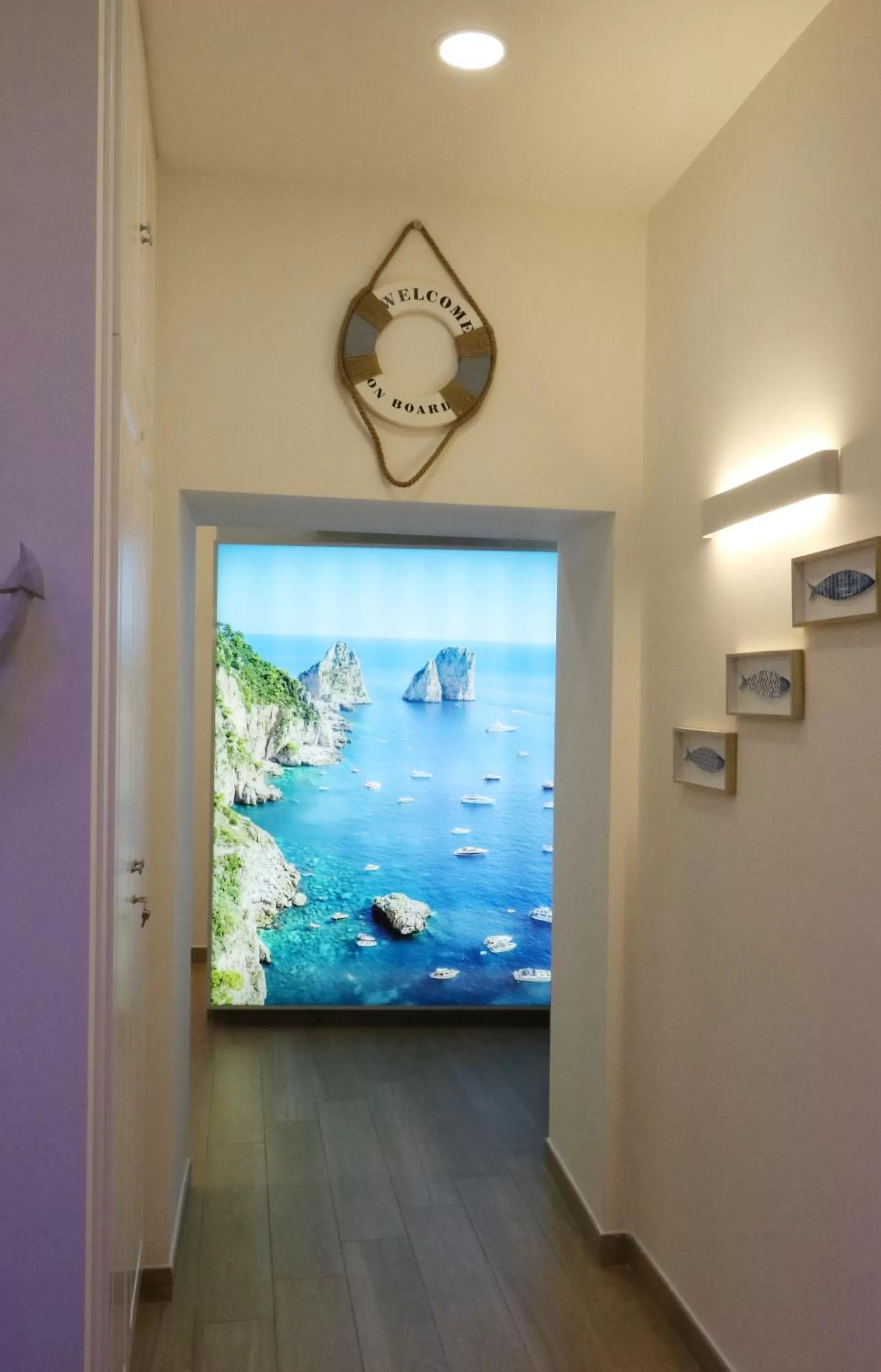 Living room in Antica Capri