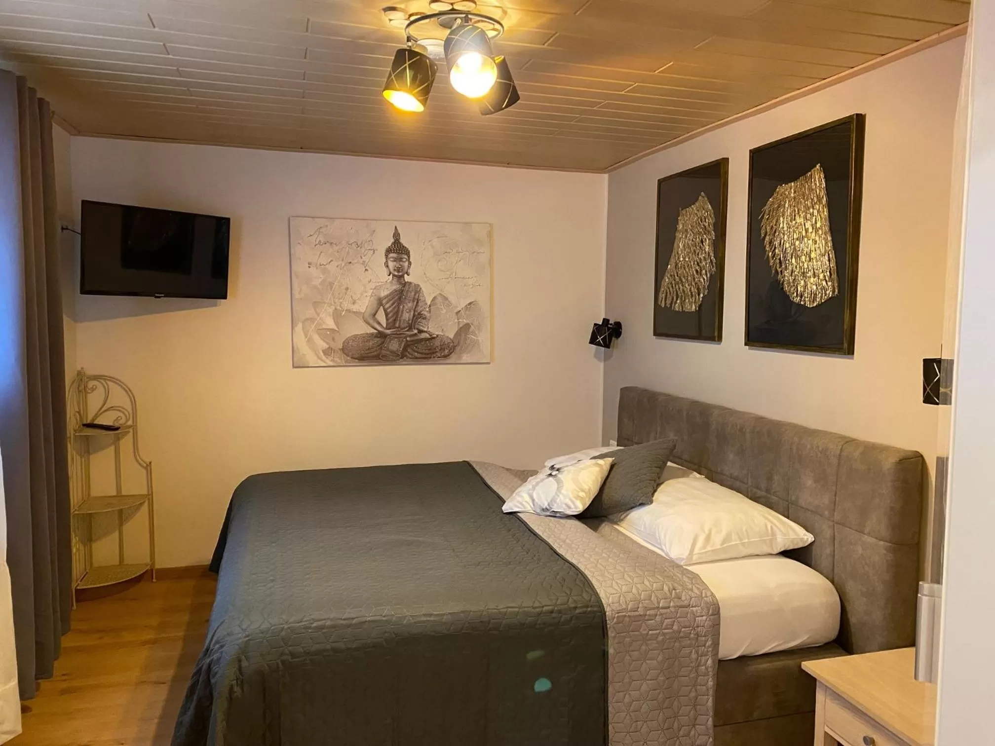 Bed in Villa Martini Boutiquehotel