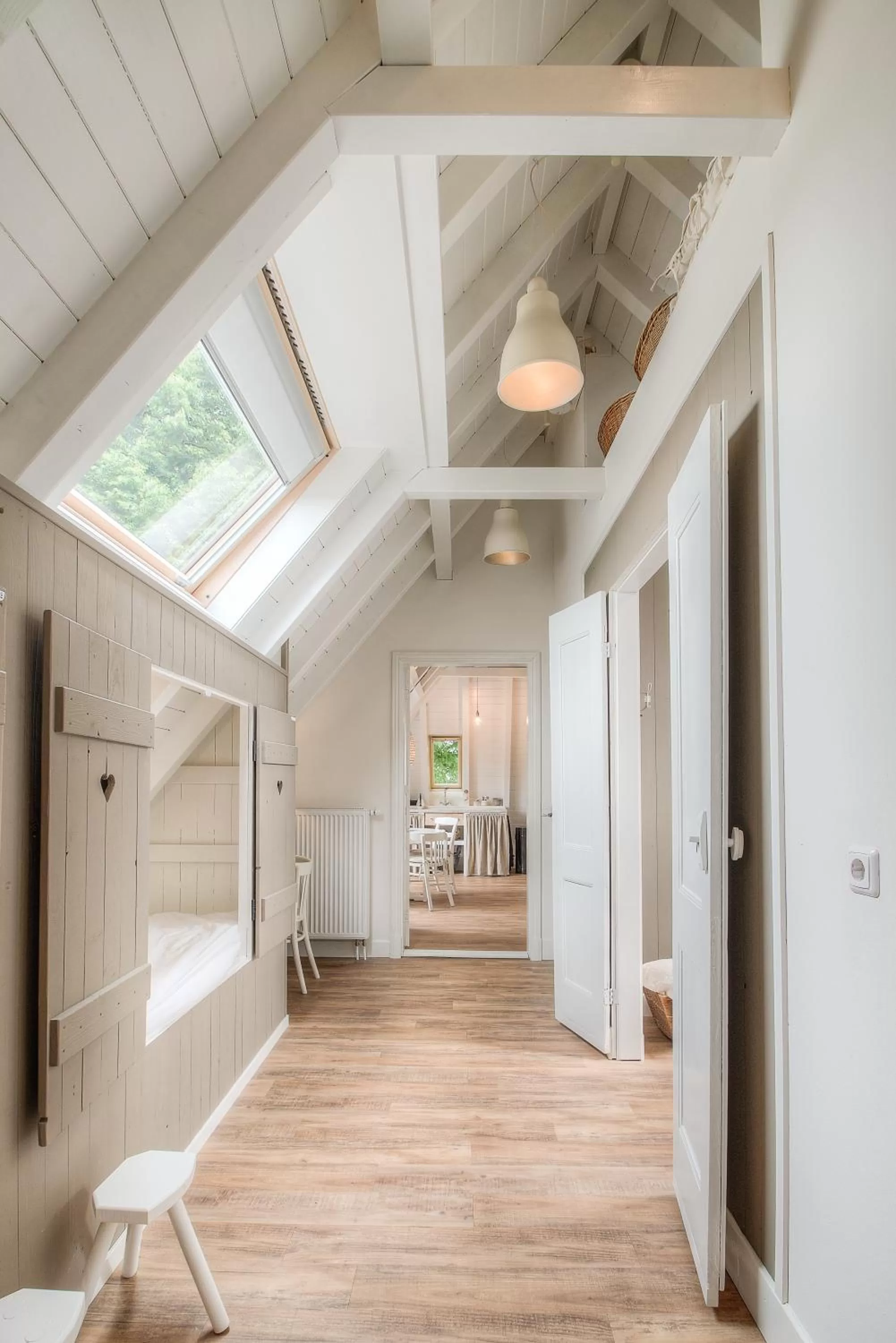 Property building, Bunk Bed in Appartement De Koesfabriek centrum Dokkum