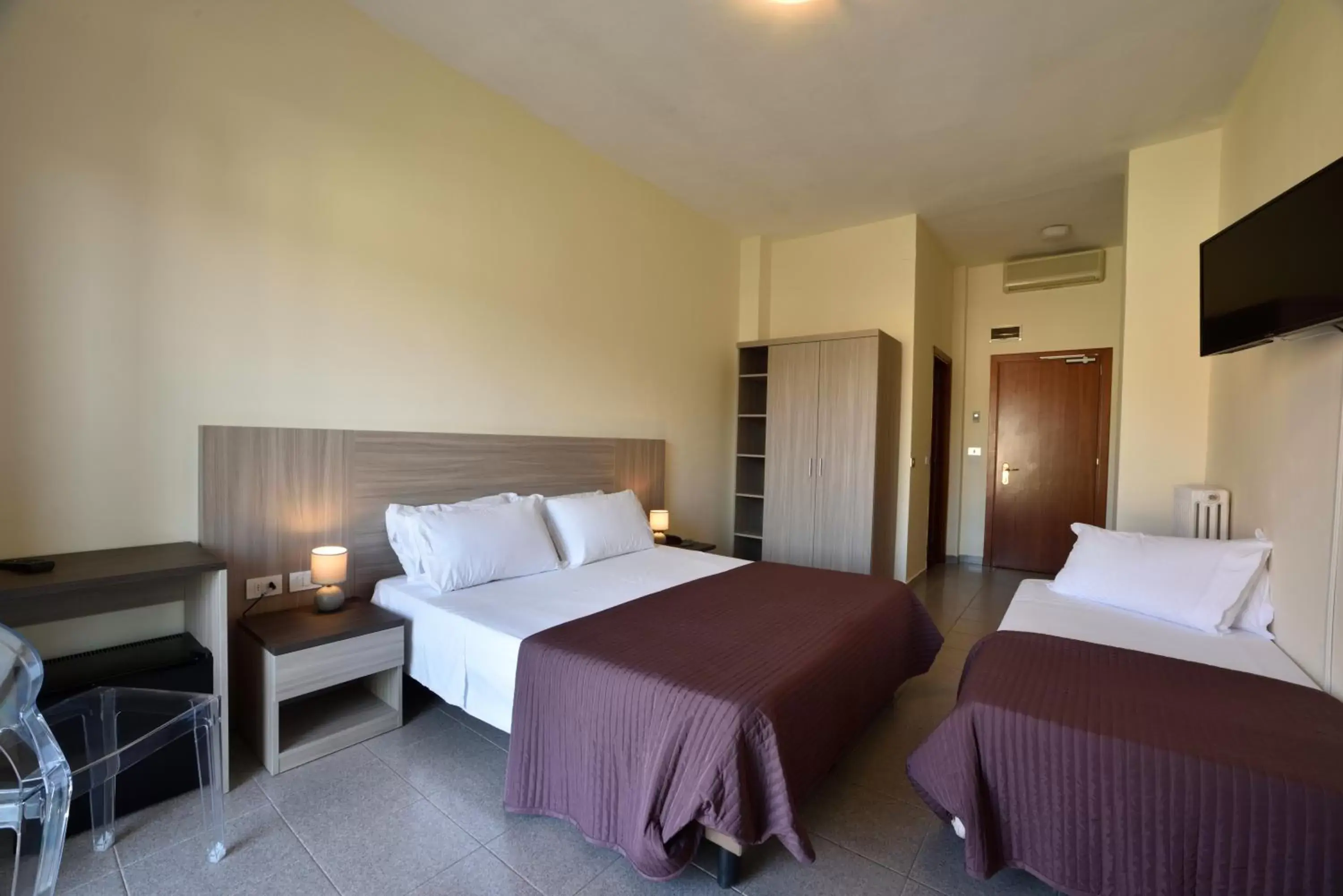 Photo of the whole room, Bed in Hotel Diano Marina Mhotelsgroup