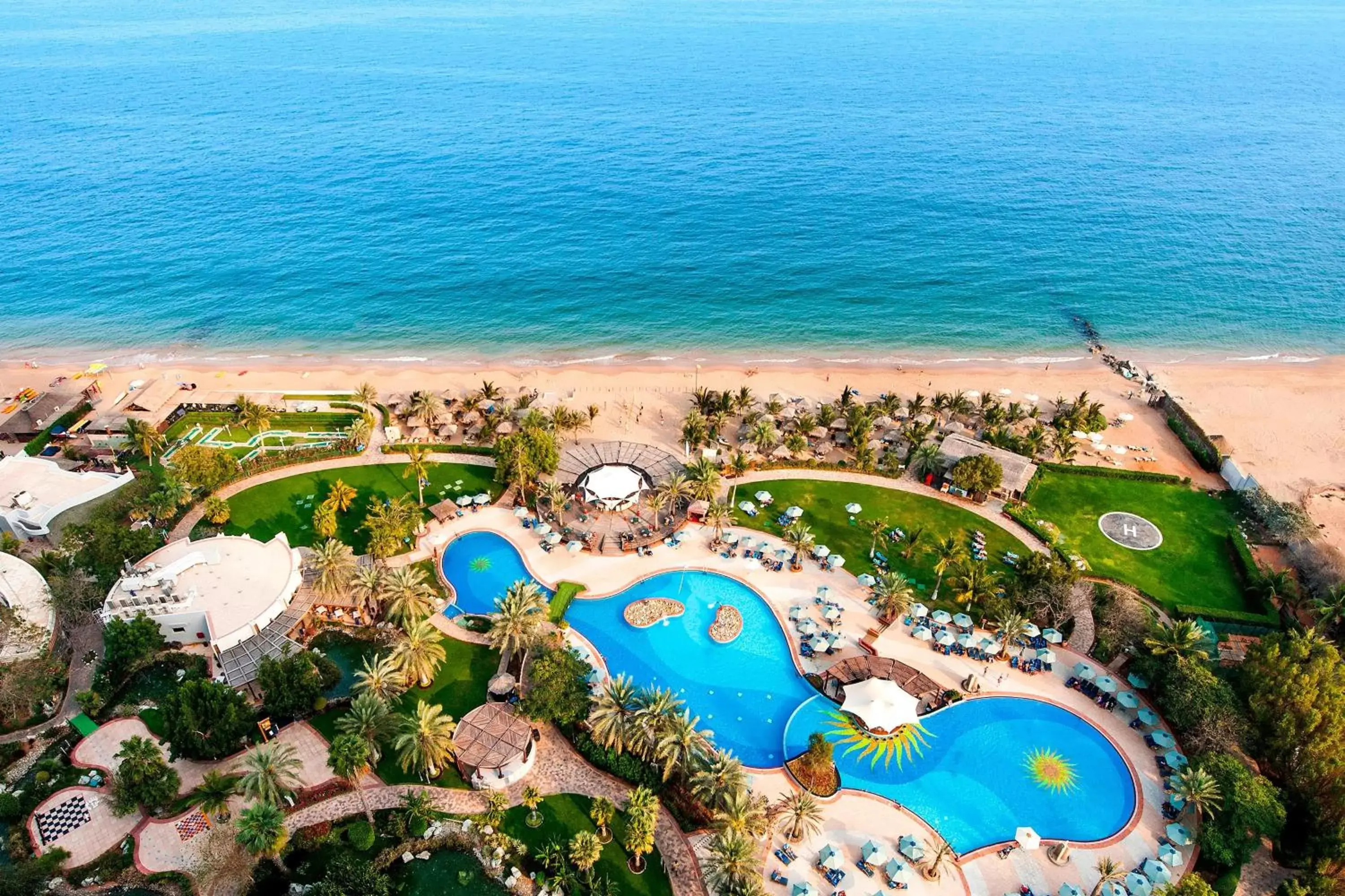 Fitness centre/facilities, Bird's-eye View in Le Meridien Al Aqah Beach Resort