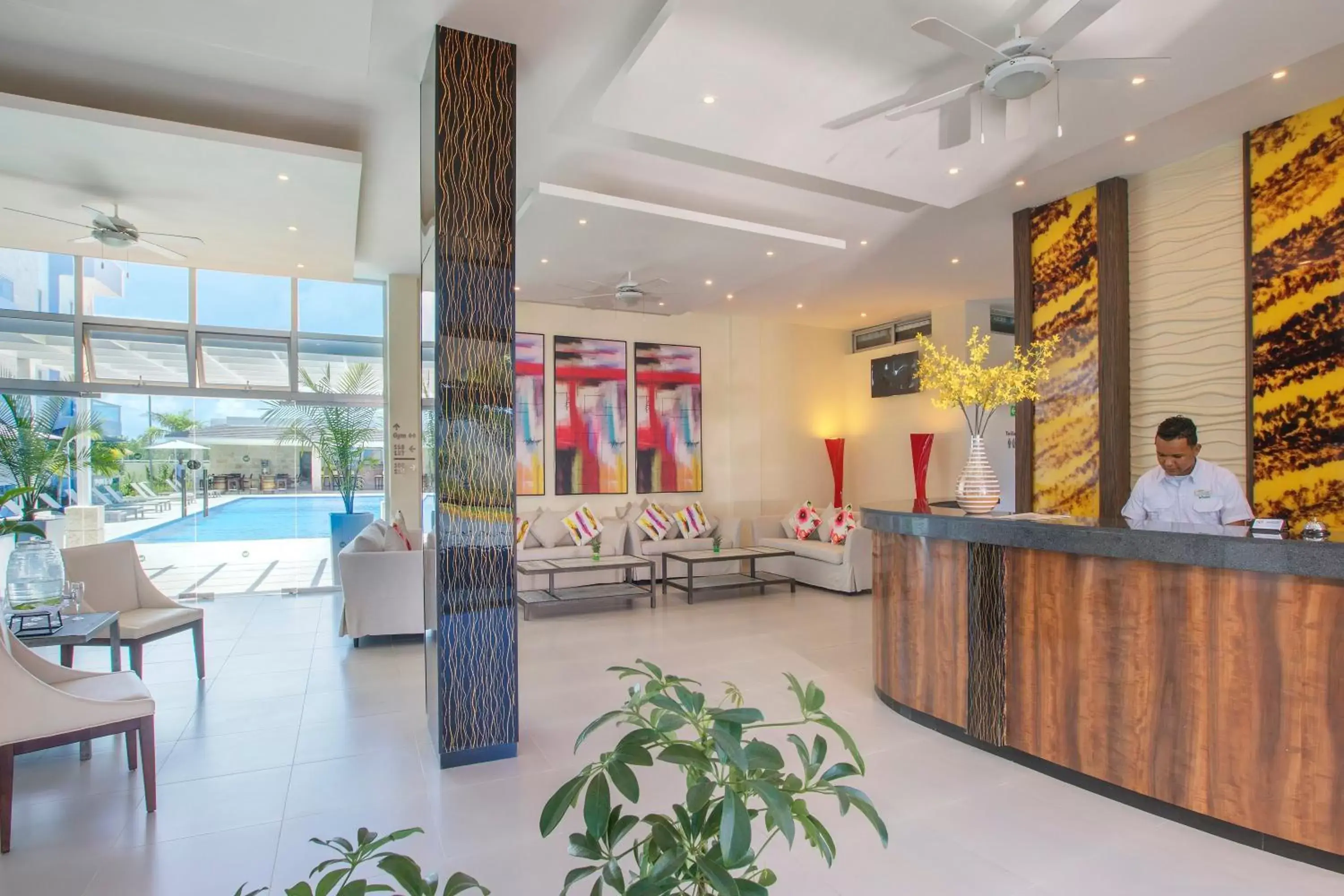 Lobby or reception, Lobby/Reception in whala!urban punta cana