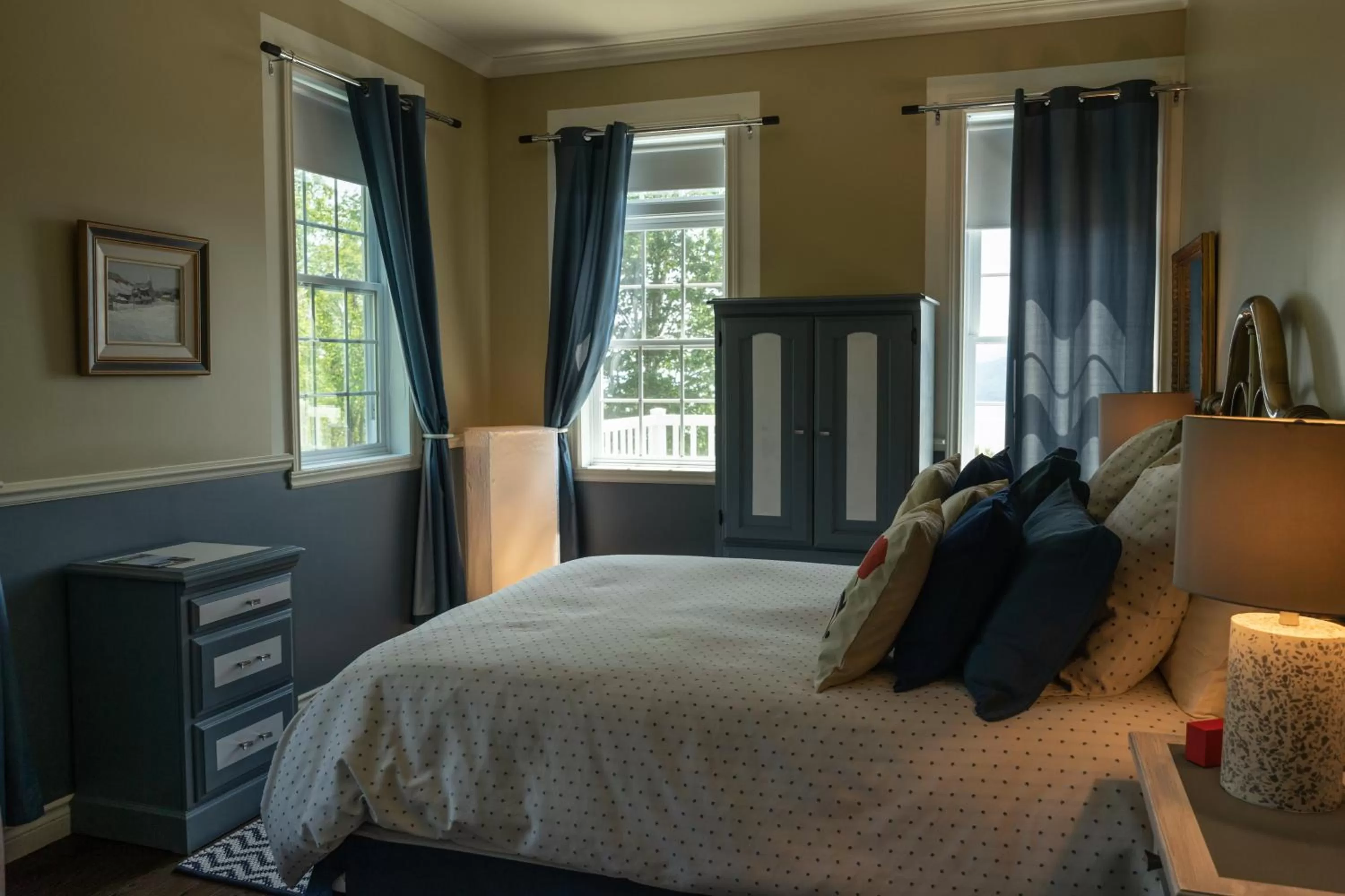 Photo of the whole room in Gîte Nature et Pinceaux