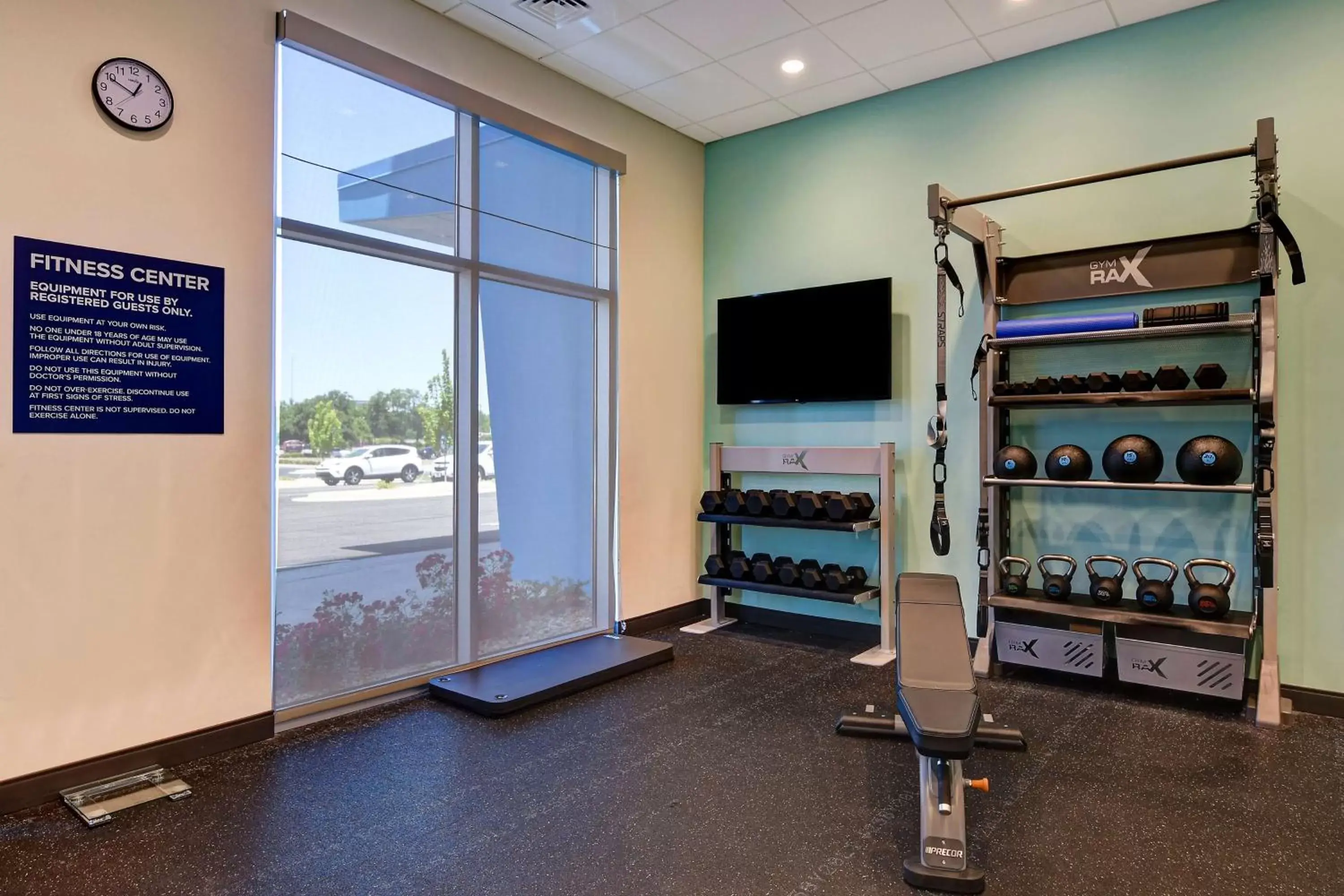 Fitness centre/facilities in Tru By Hilton Rocky Mount, Nc