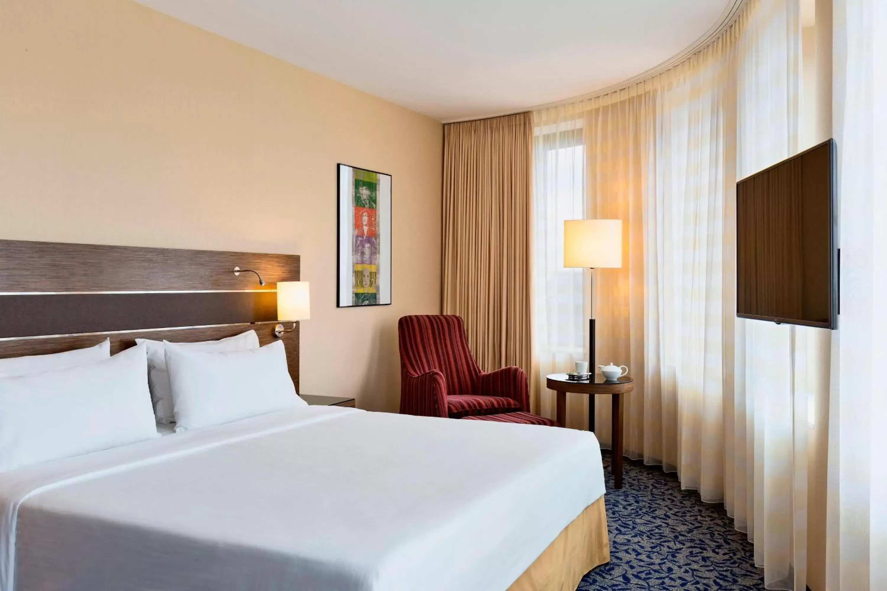 Bedroom, Bed in Courtyard by Marriott Vienna Prater/Messe