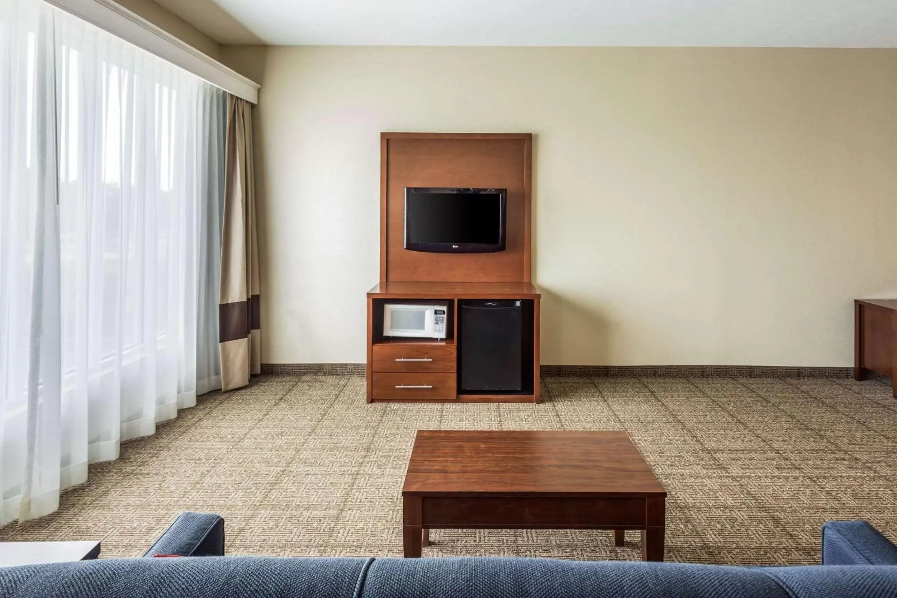 Photo of the whole room, TV/Entertainment Center in Comfort Suites At the University