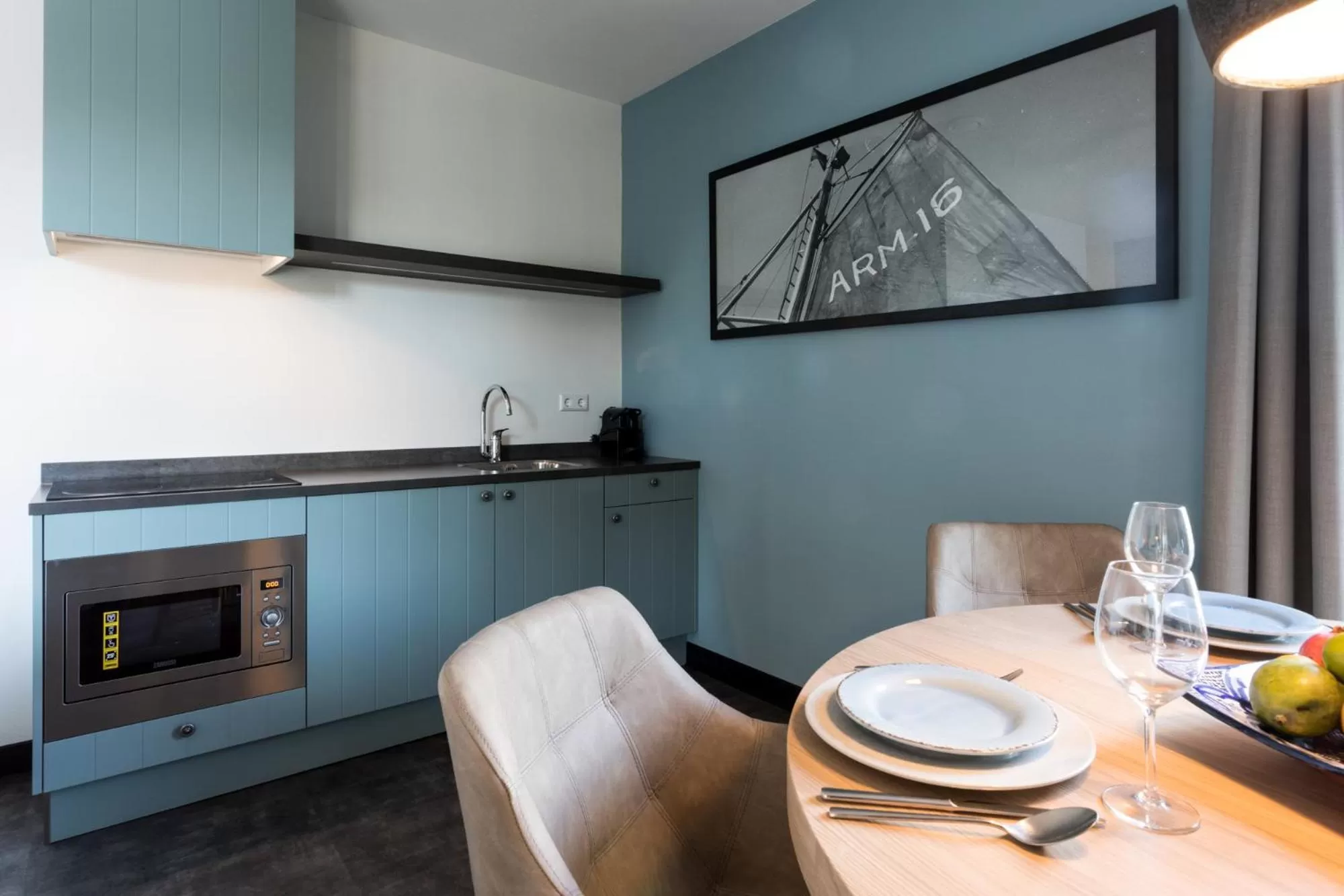 Kitchen or kitchenette in Hotel Kaap West I Kloeg Collection