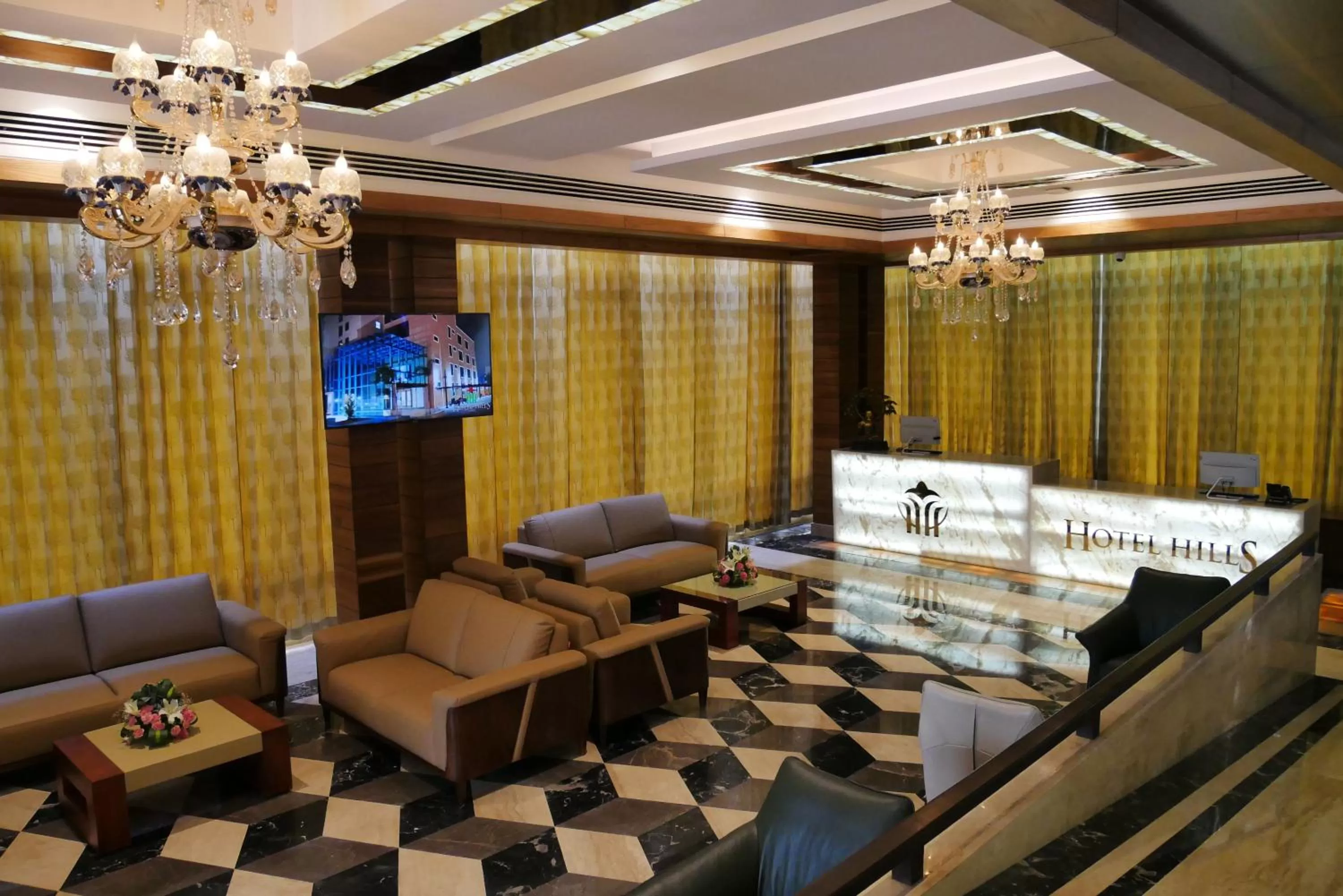 Lobby or reception in Hotel Hills