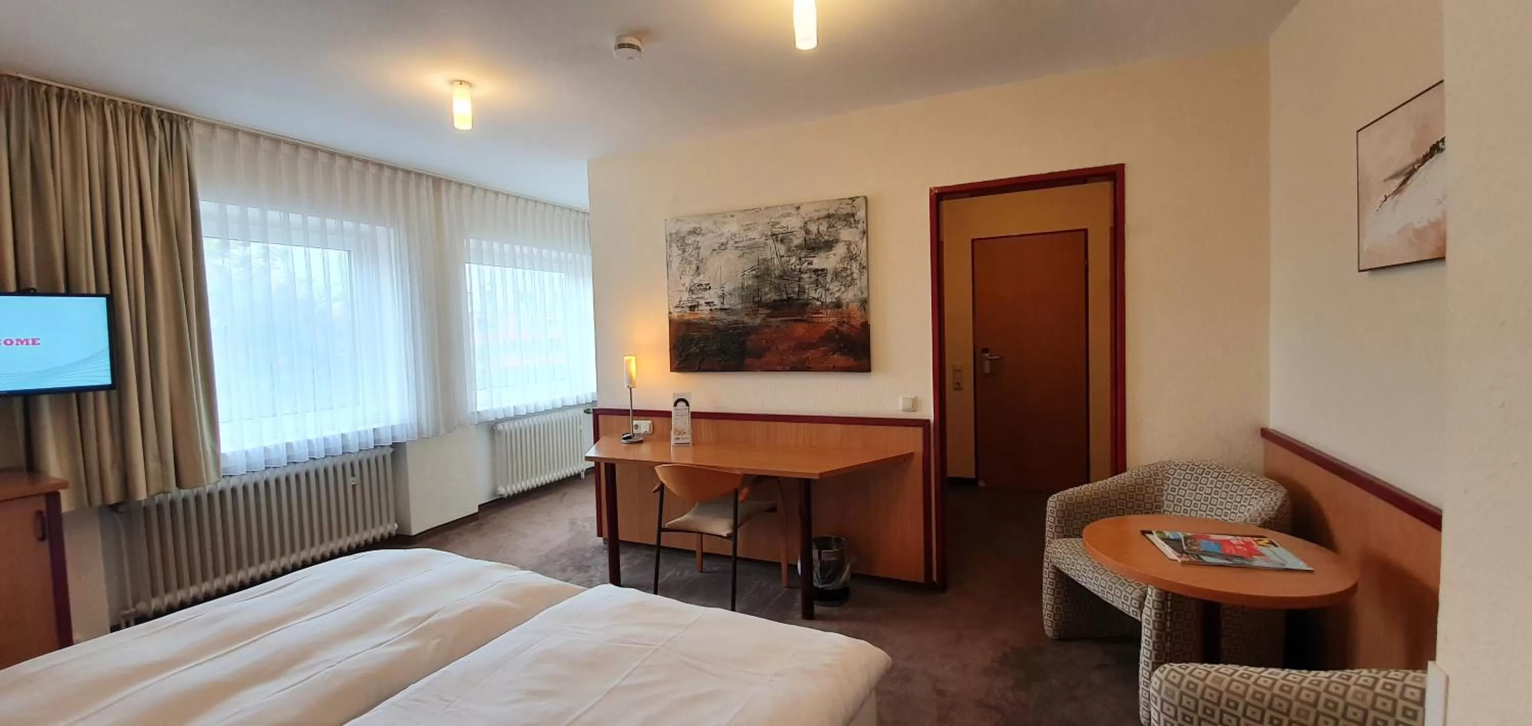 Bed in Hotel am Hillegosser Hof