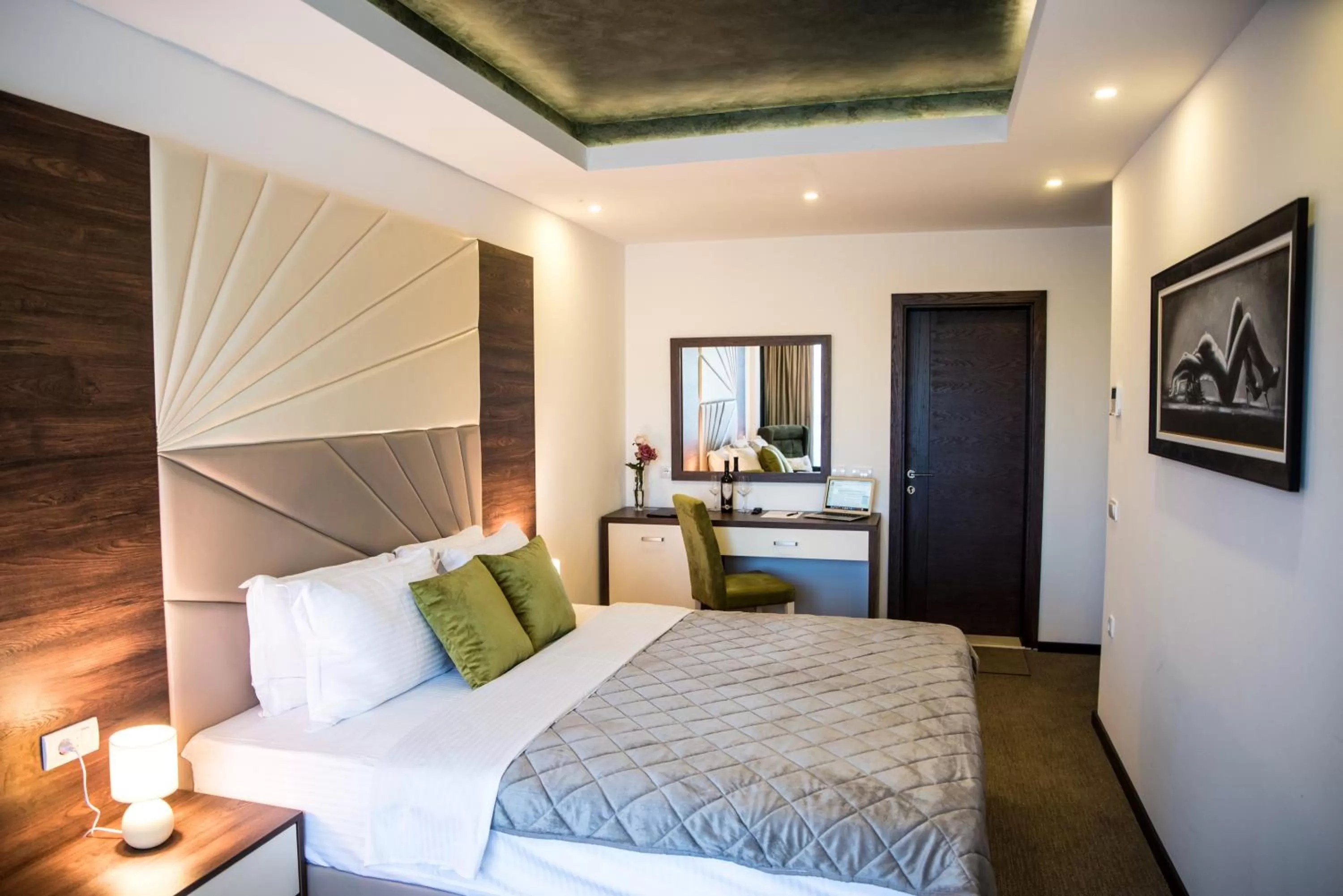 Bedroom, Bed in Boutique Hotel "Salina"