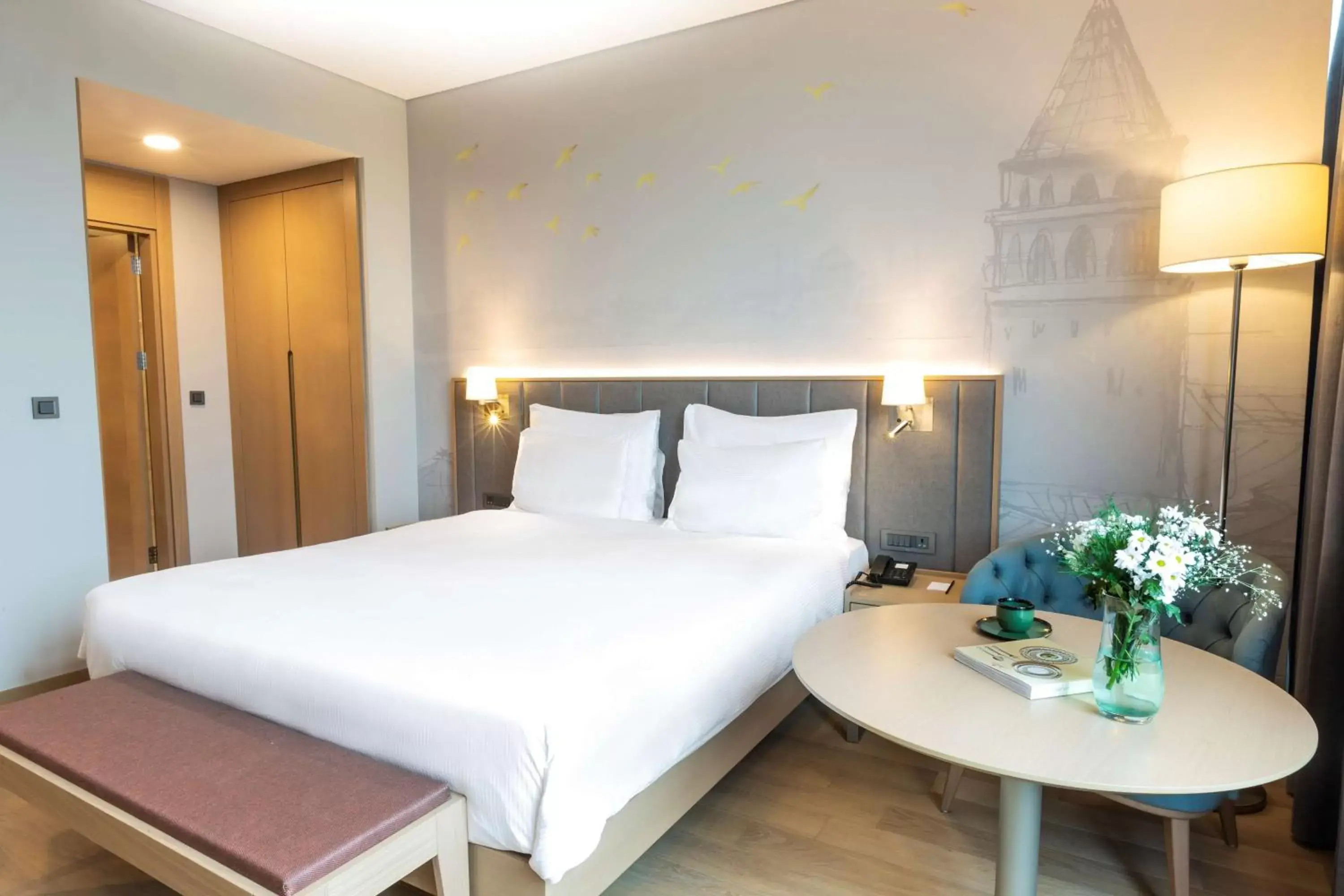 Bedroom, Bed in Radisson Hotel Istanbul Harbiye Bedroom, Bed in Radisson Hotel Istanbul Harbiye