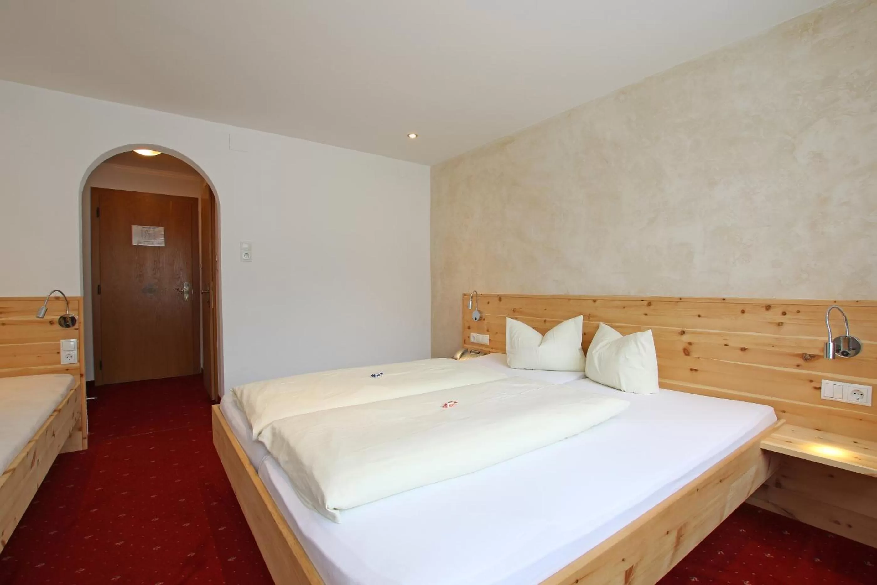 Bed in Pension Fuchs