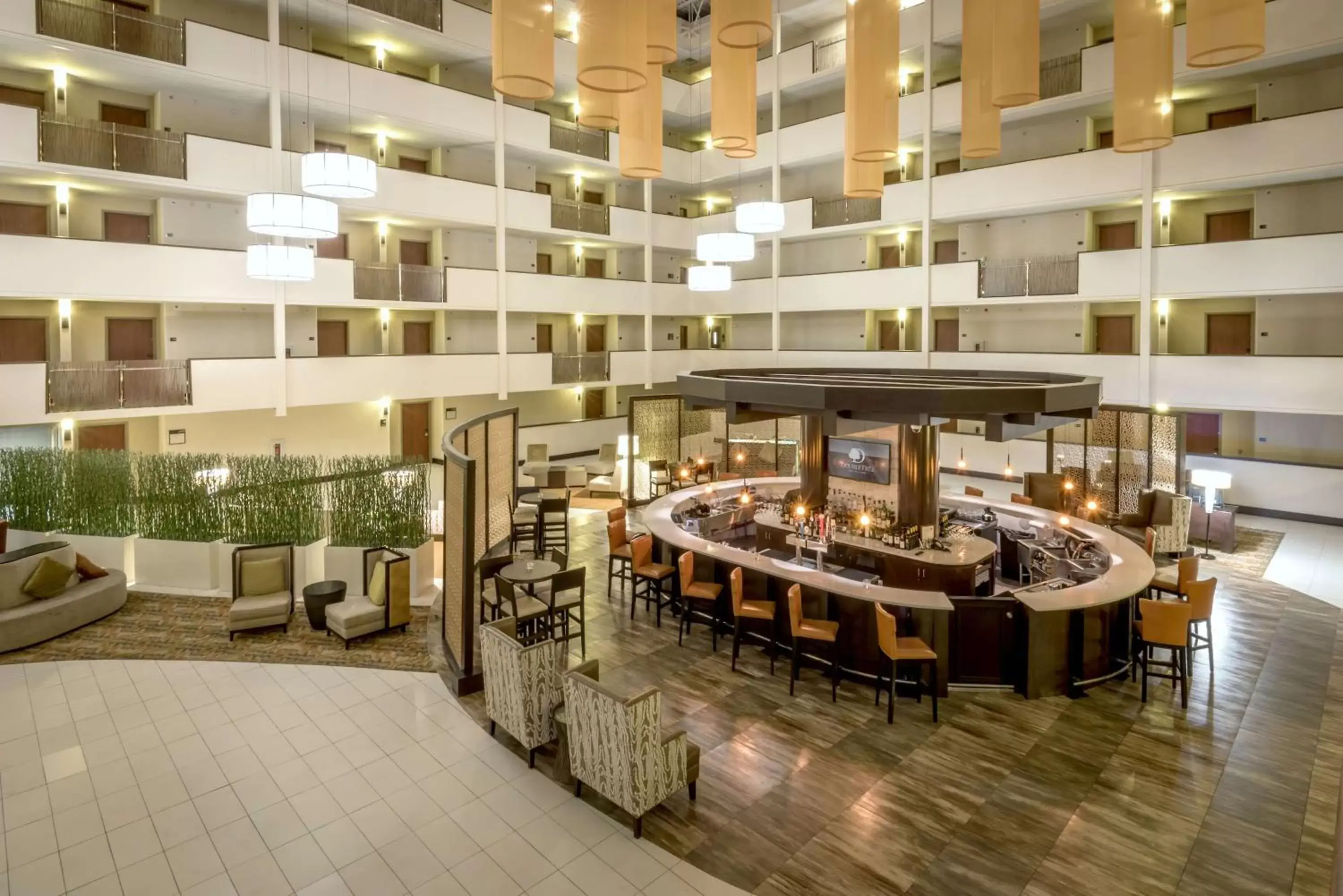 Lobby or reception in DoubleTree by Hilton Montgomery Downtown