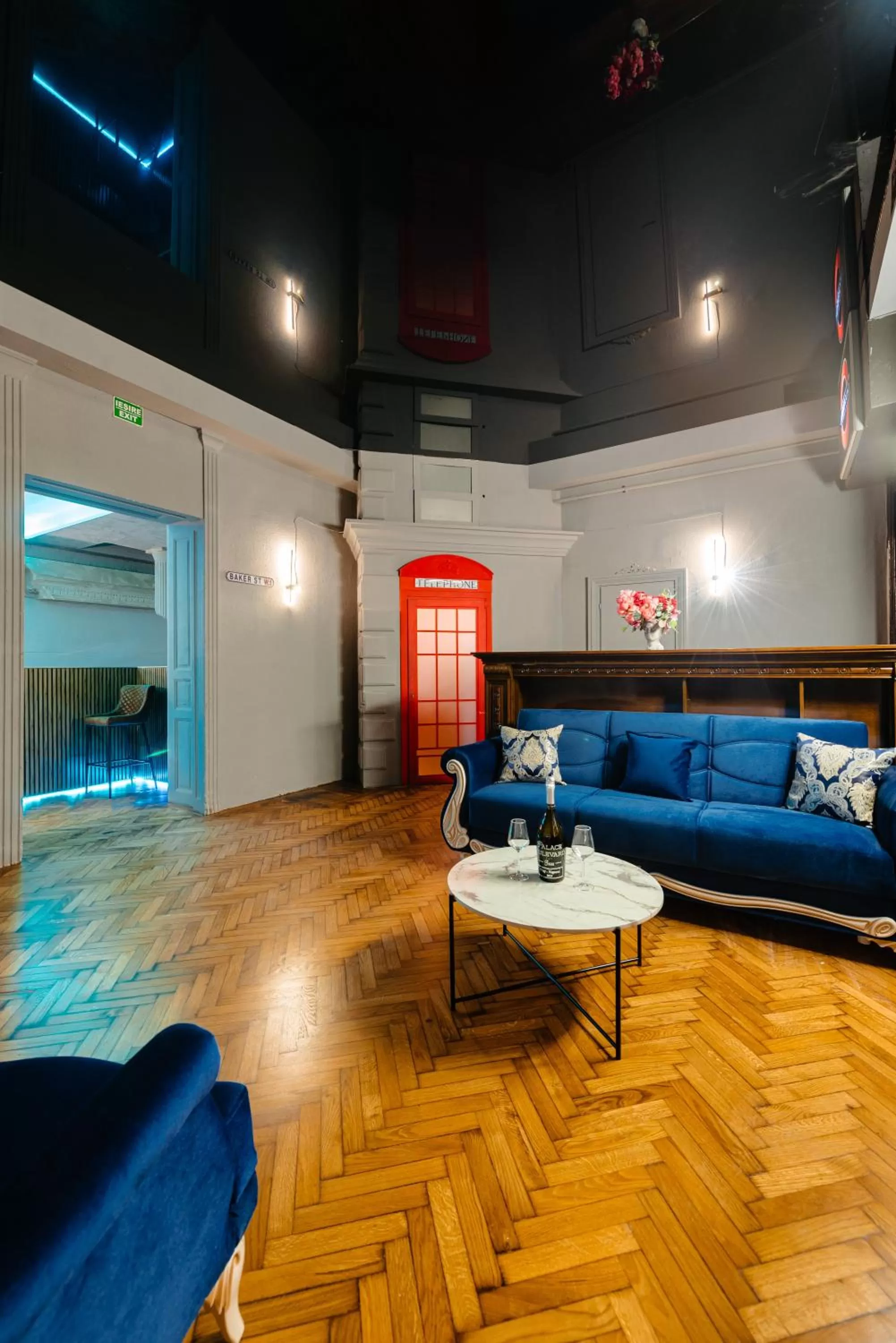 Lounge or bar in Palace Bulevard Inn