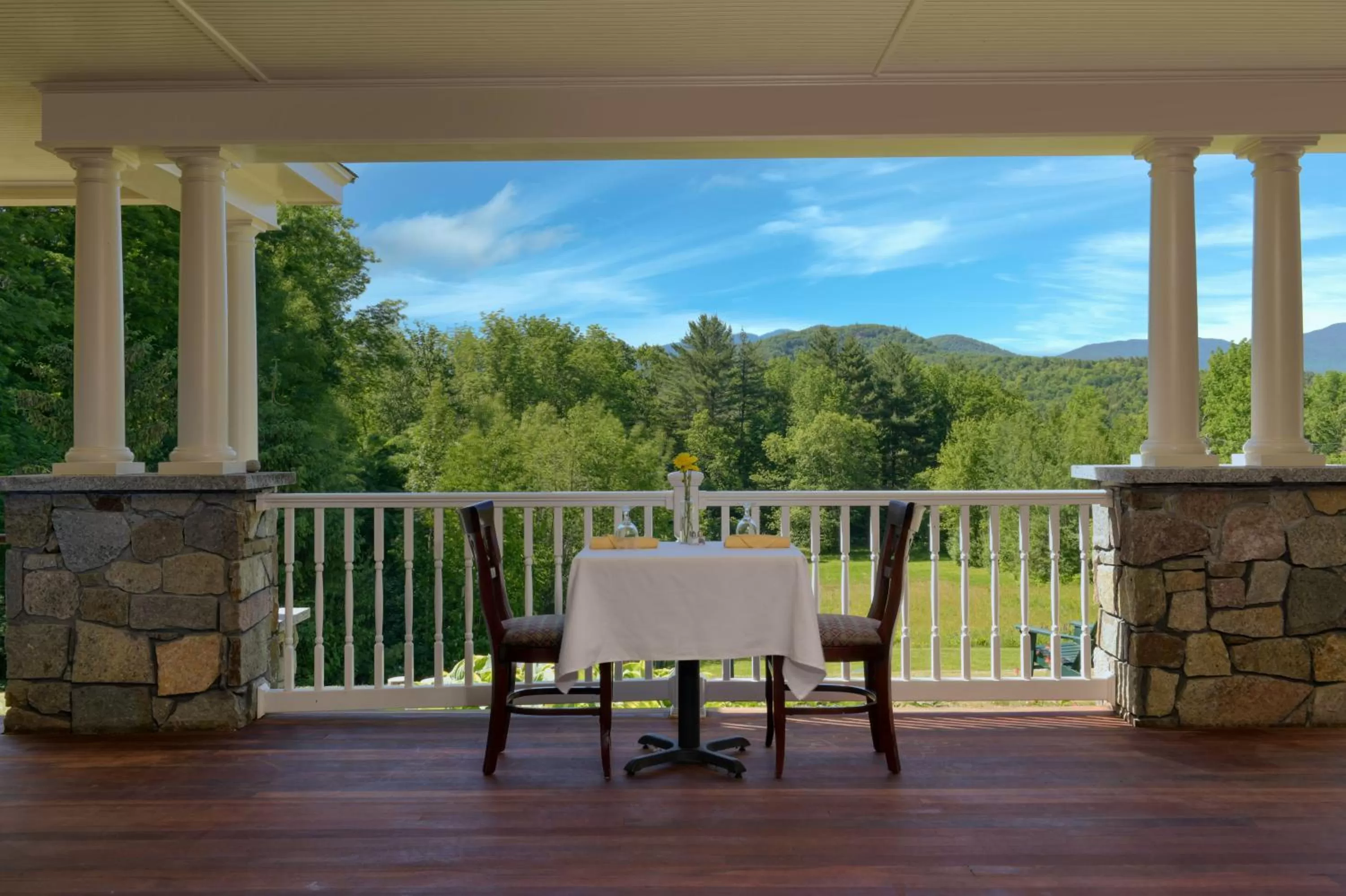 Balcony/Terrace in The Inn at Thorn Hill