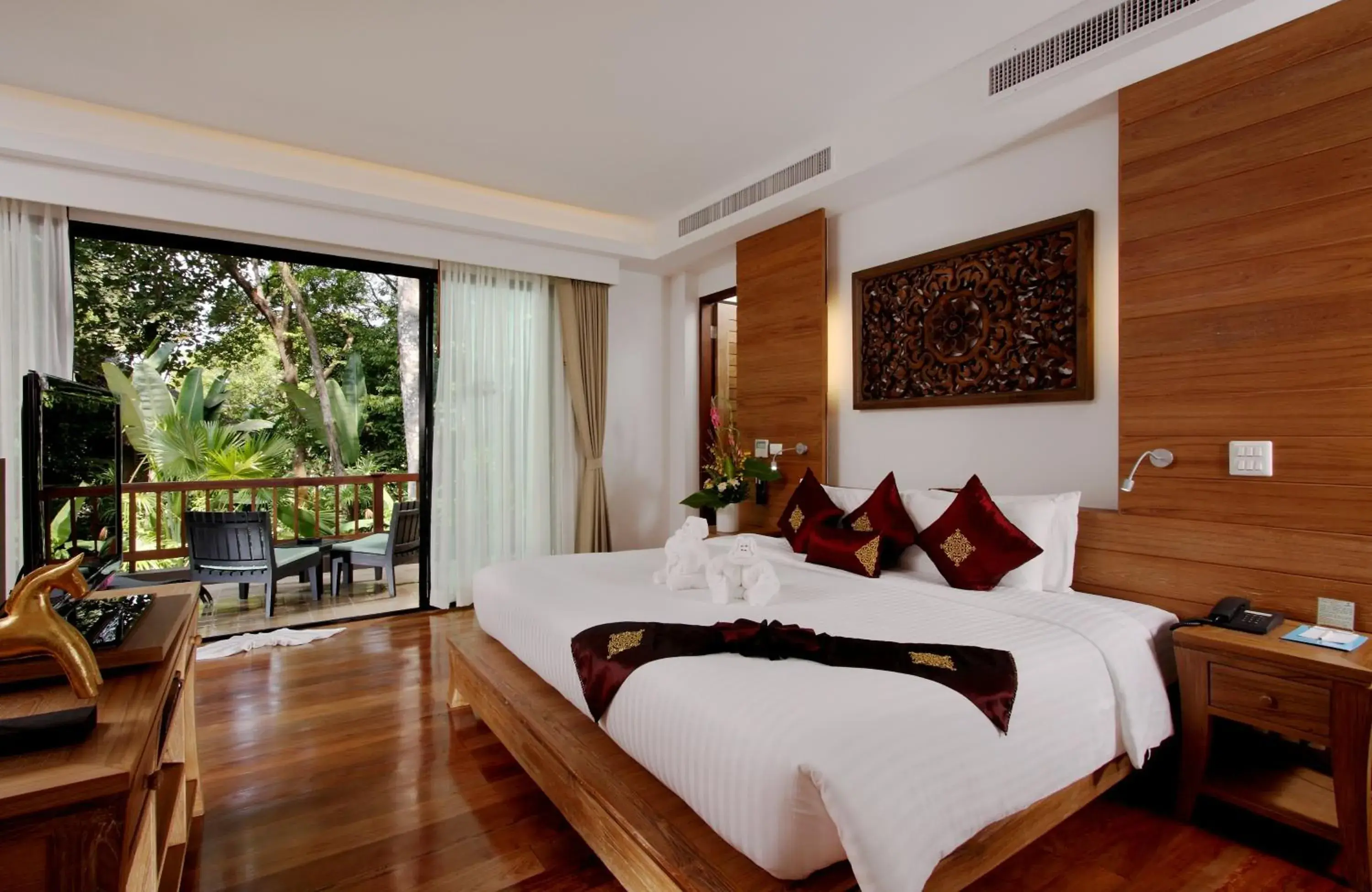 Bedroom, Bed in Khaolak Paradise Resort - SHA Extra Plus