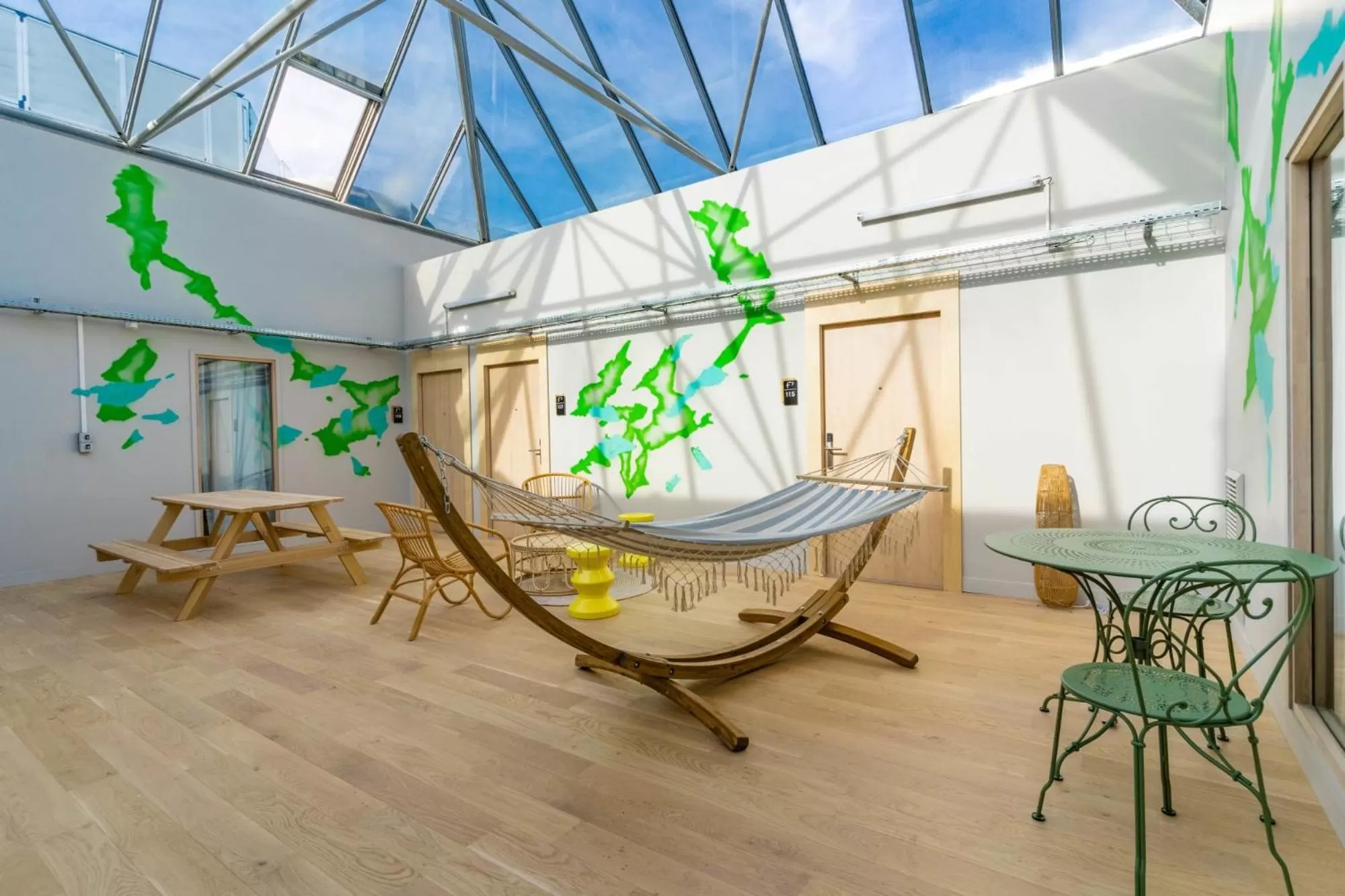 Patio in Ecla Paris Noisy-le-Grand