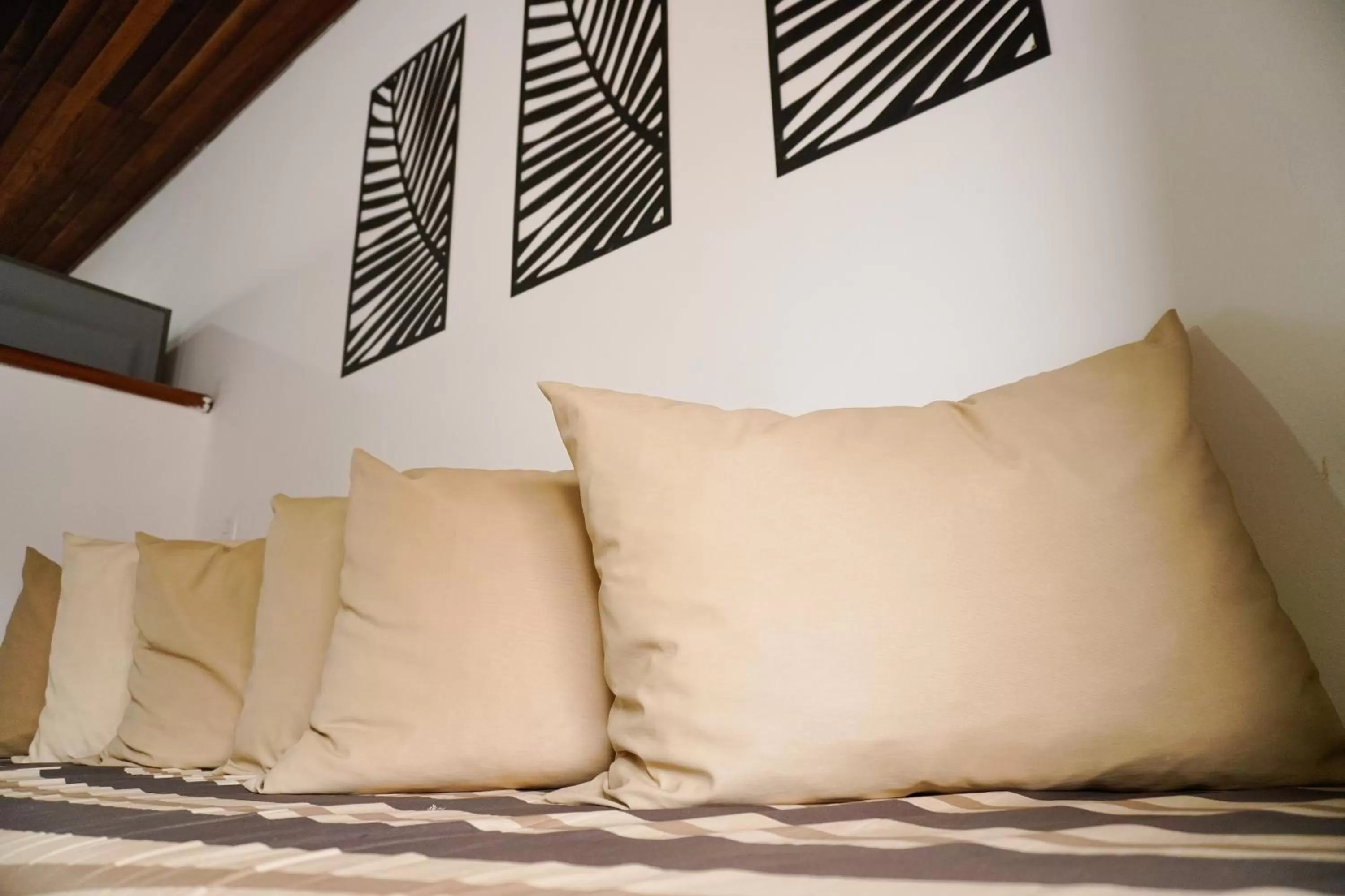 Decorative detail, Bed in Pousada Dunasol Floripa