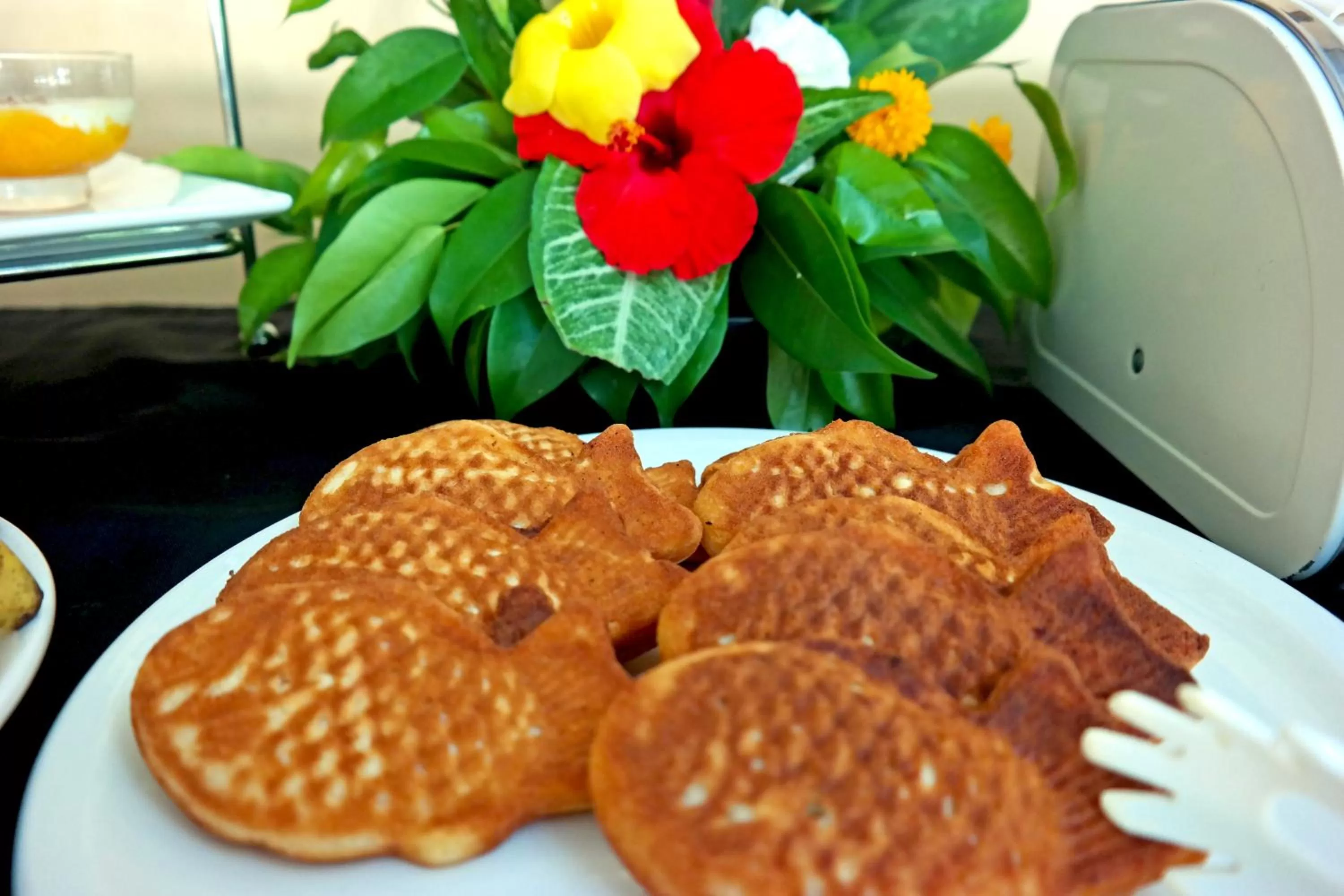 Continental breakfast in Moorings Hotel