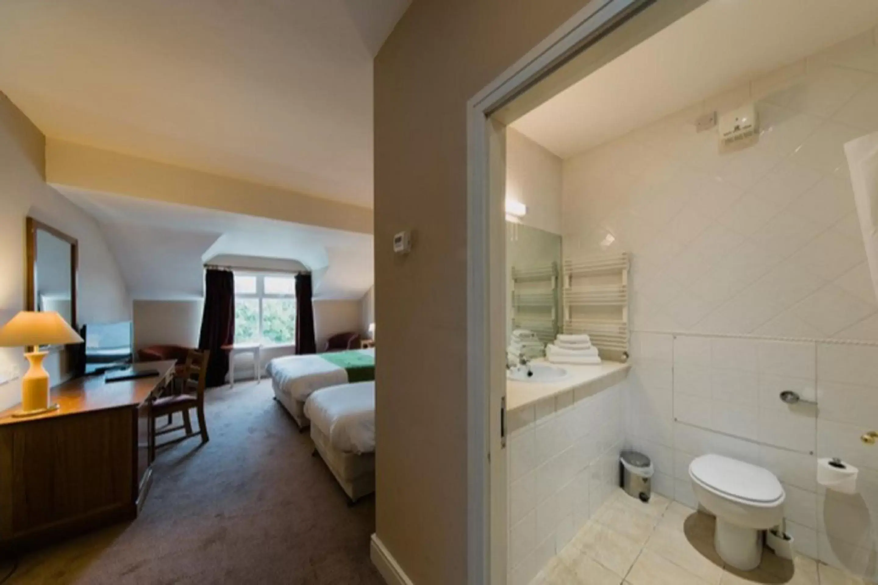 Bedroom, Bathroom in The Abbeyleix Manor Hotel