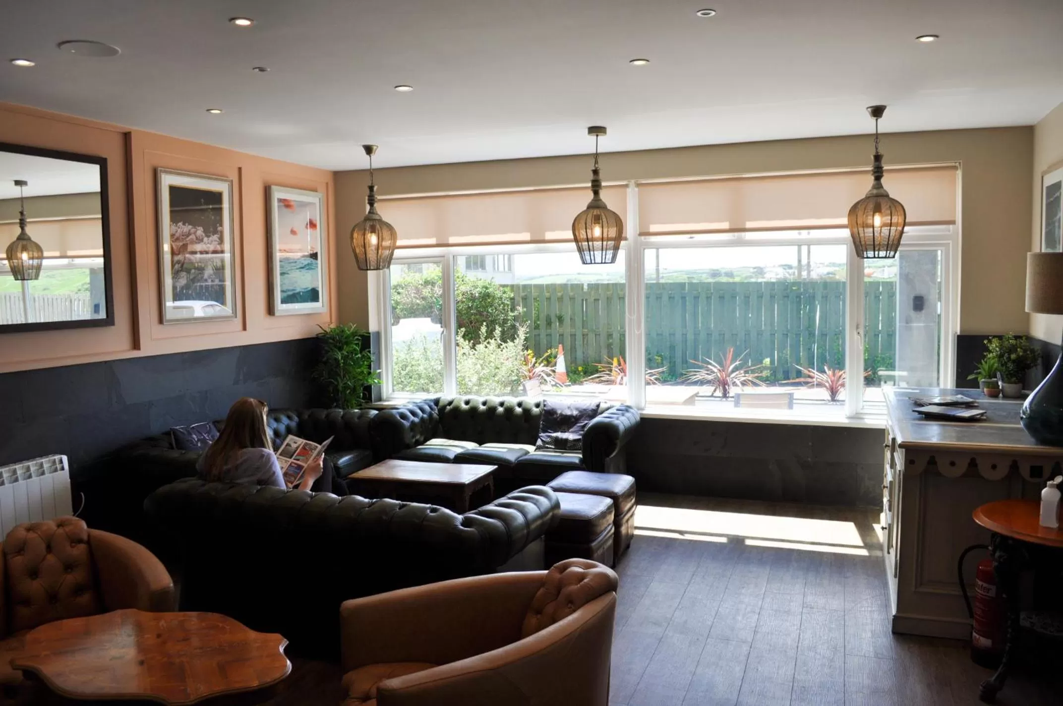 Seating area in An Mor Accommodation