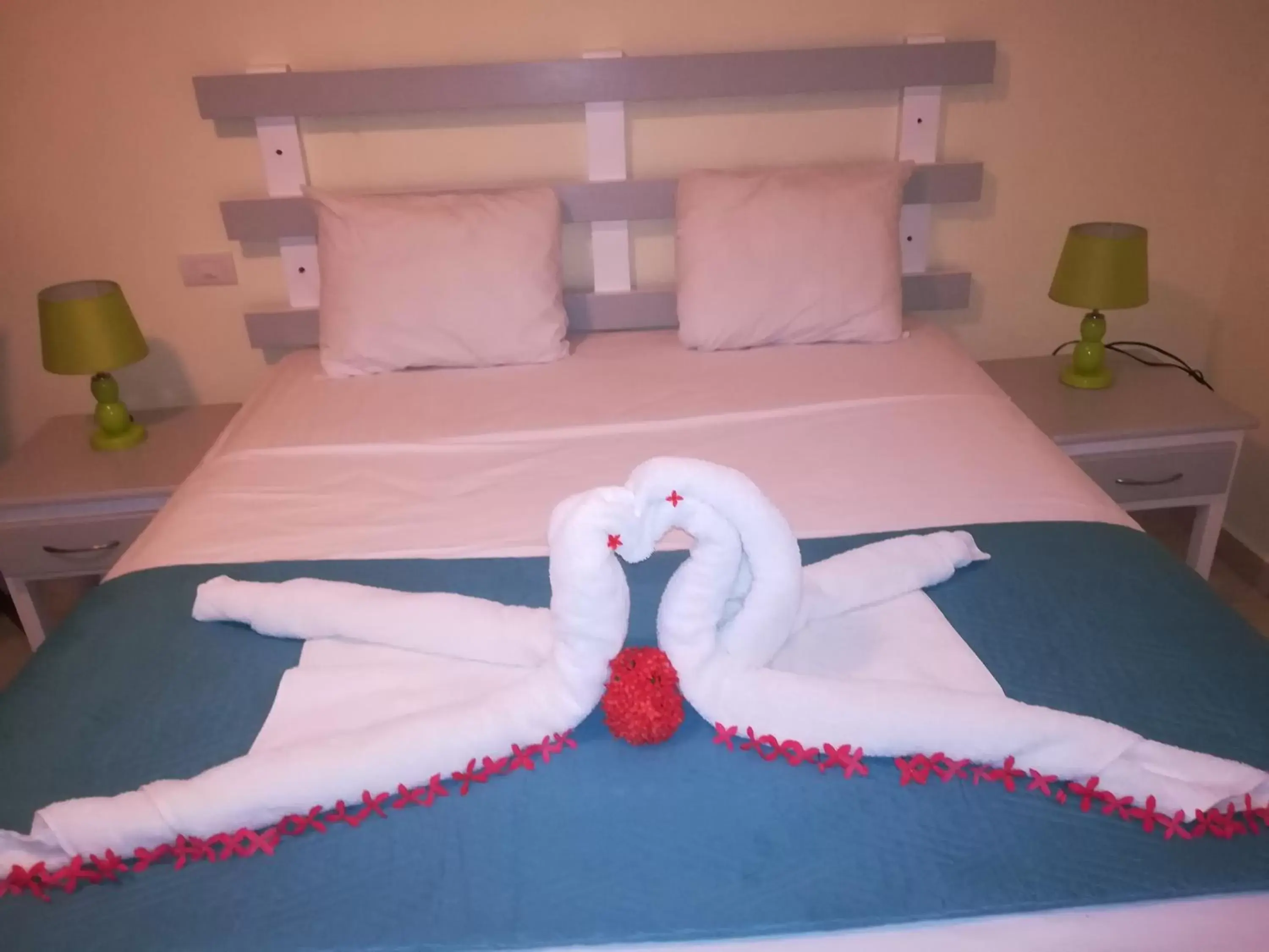 Bed in Costarena Beach Hotel