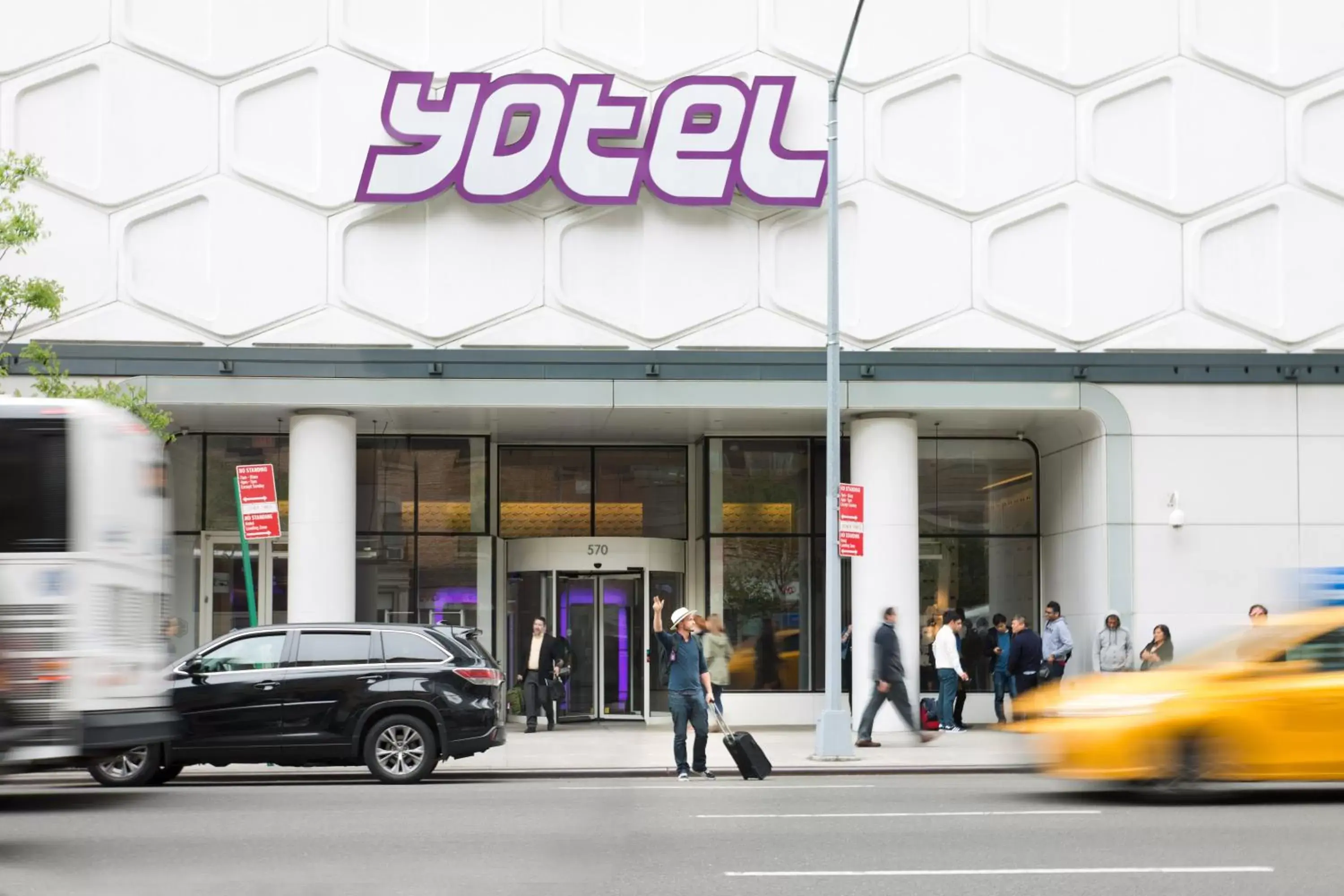 Facade/entrance in YOTEL New York Times Square