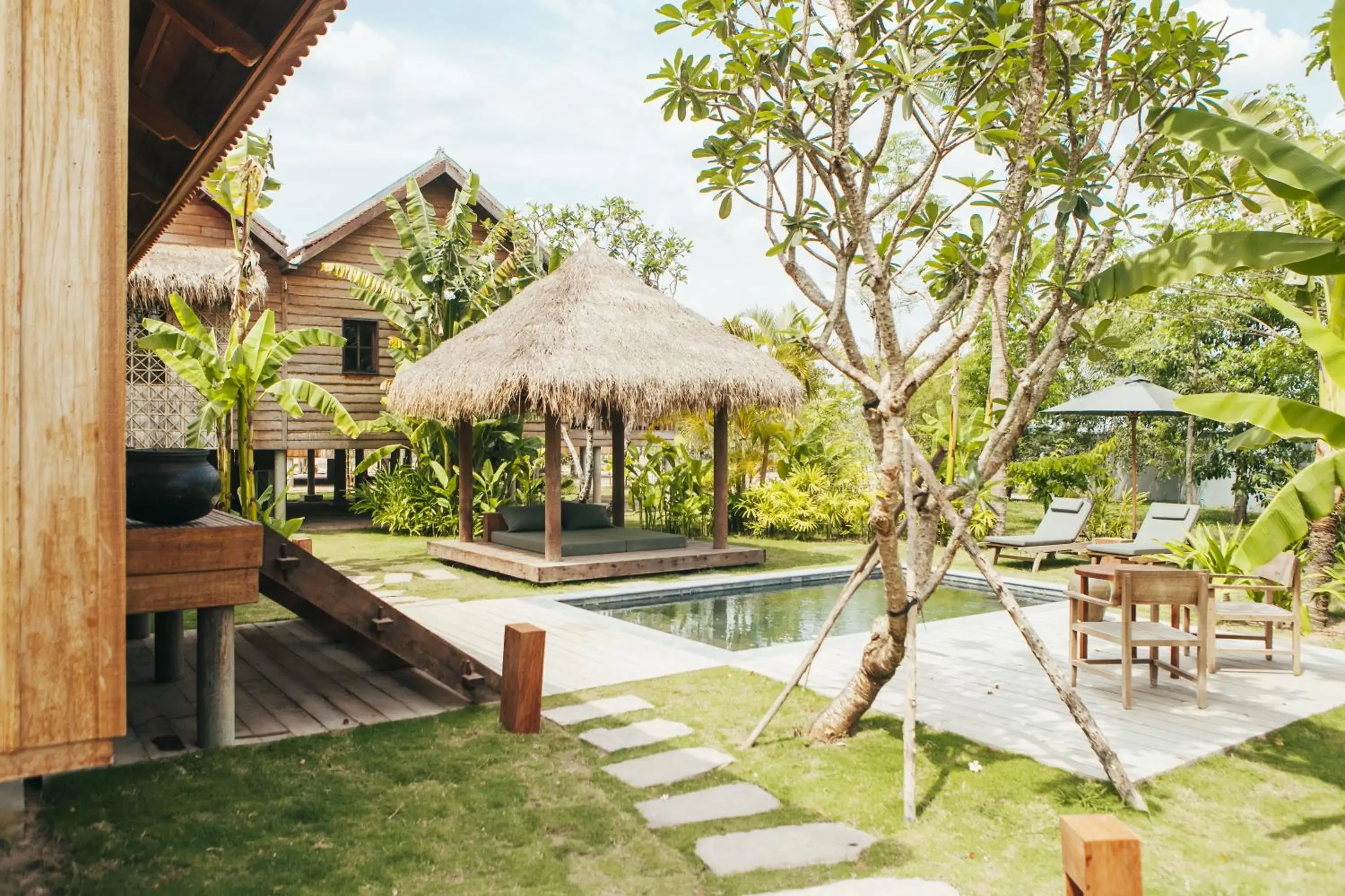 Swimming pool in Zannier Phum Baitang Swimming pool in Zannier Phum Baitang