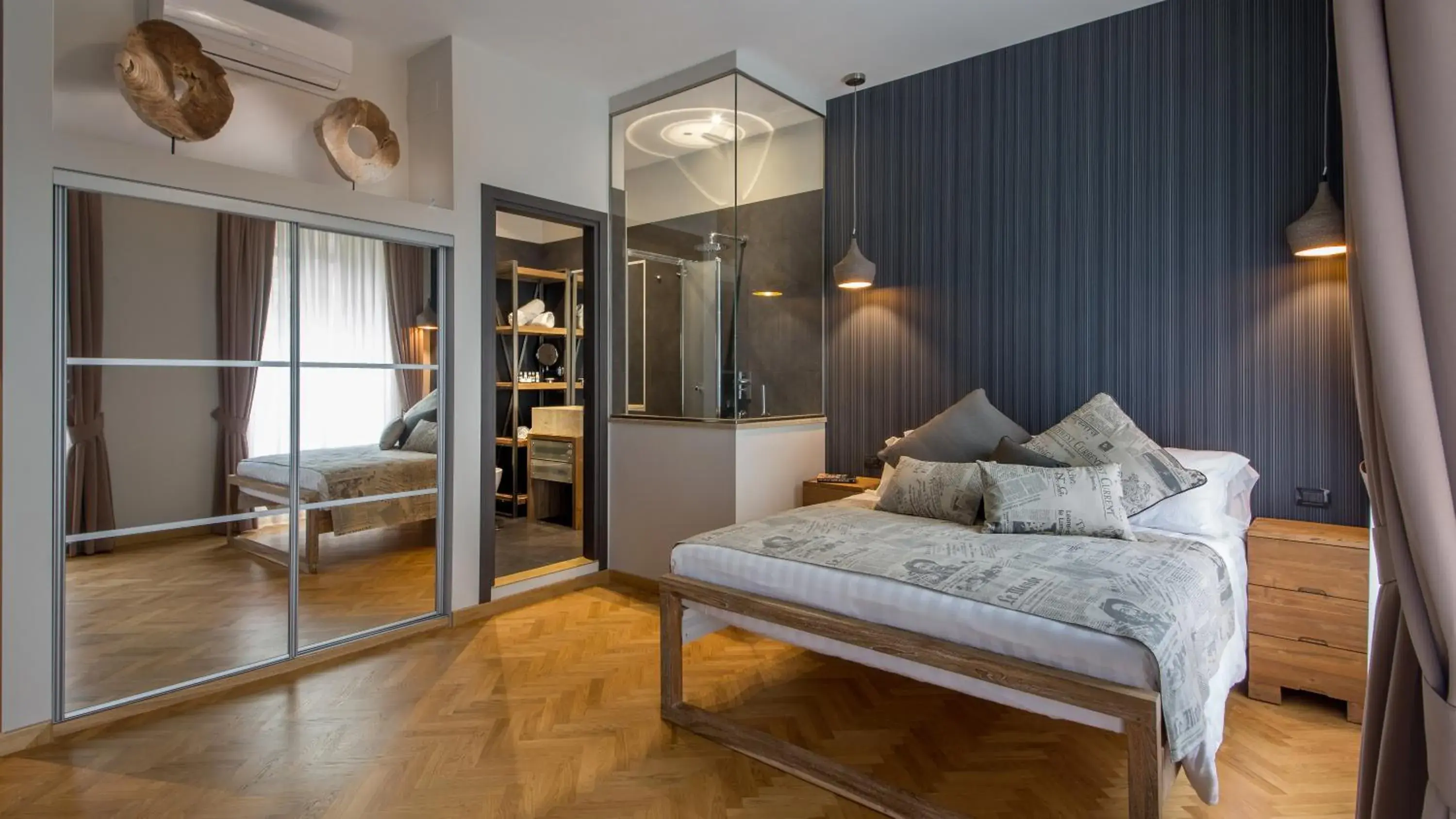 Bedroom, Seating Area in QT Suites Roma