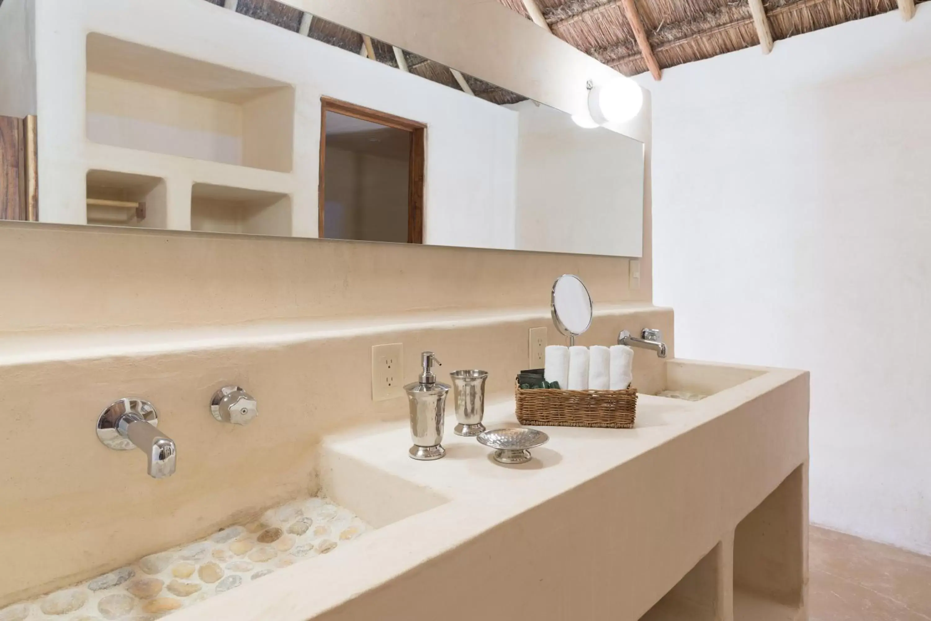 Bathroom in Hotel CasaBakal - A pie de Laguna - Bacalar