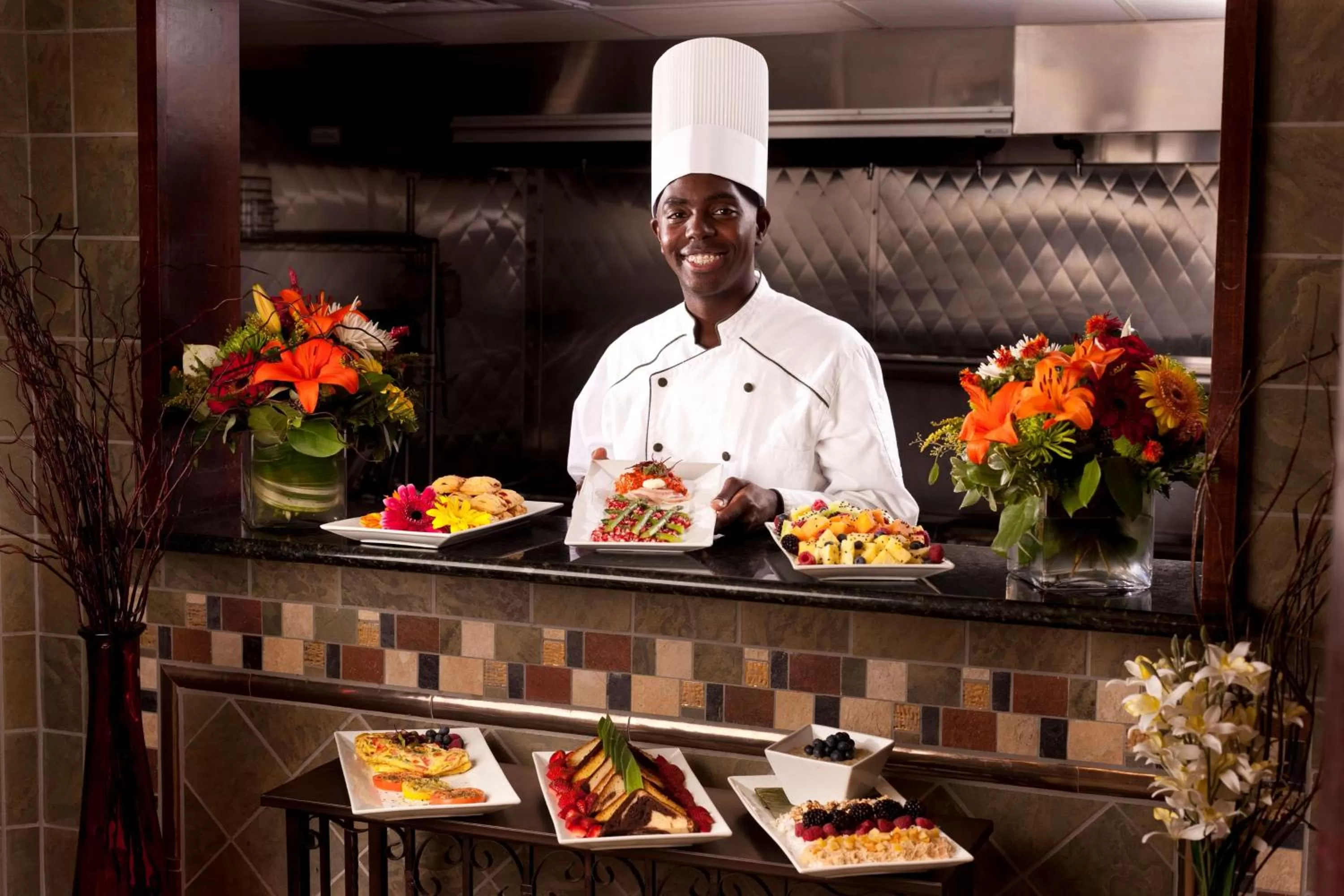 Dining area in Embassy Suites Lubbock