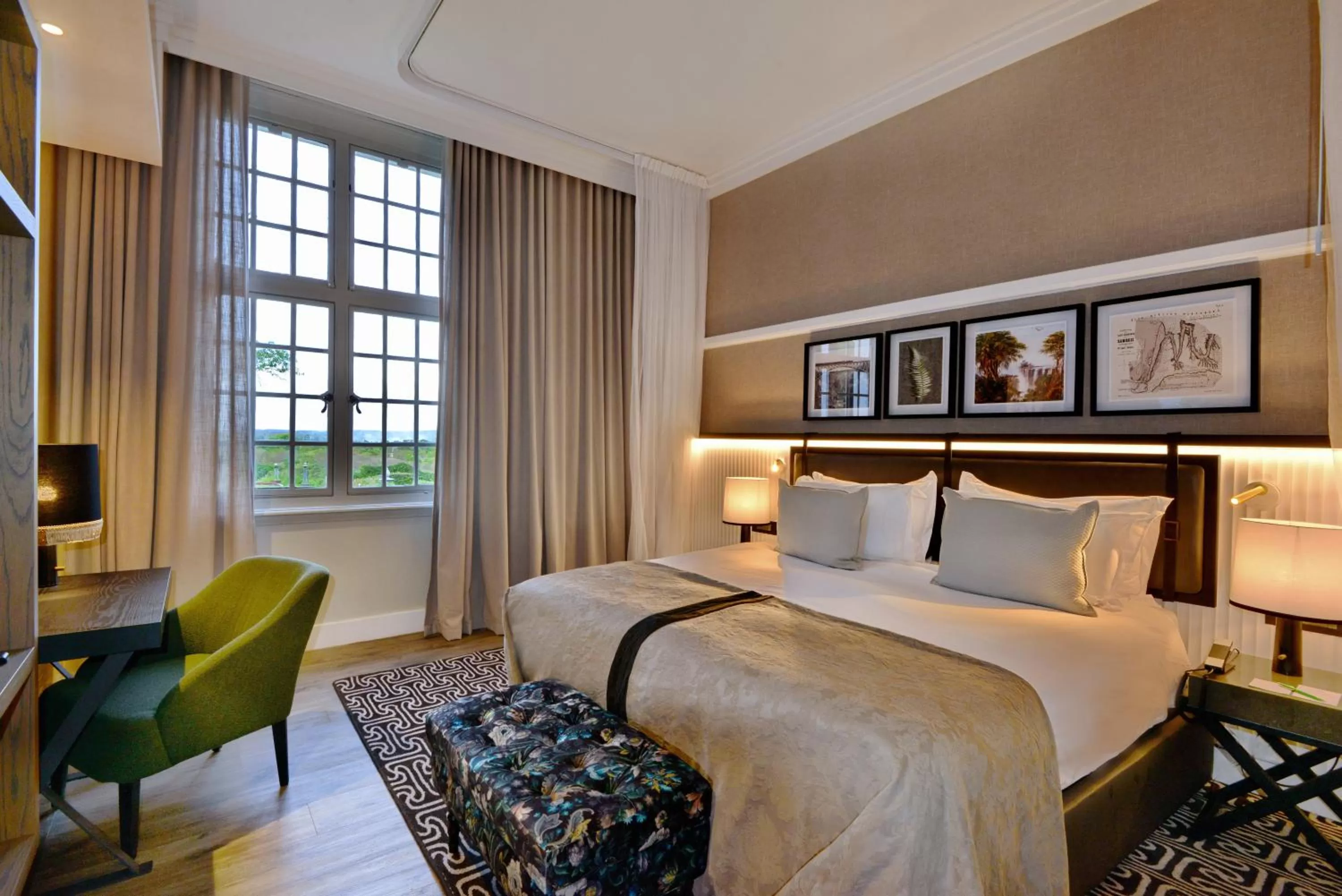 Bed in The Victoria Falls Hotel