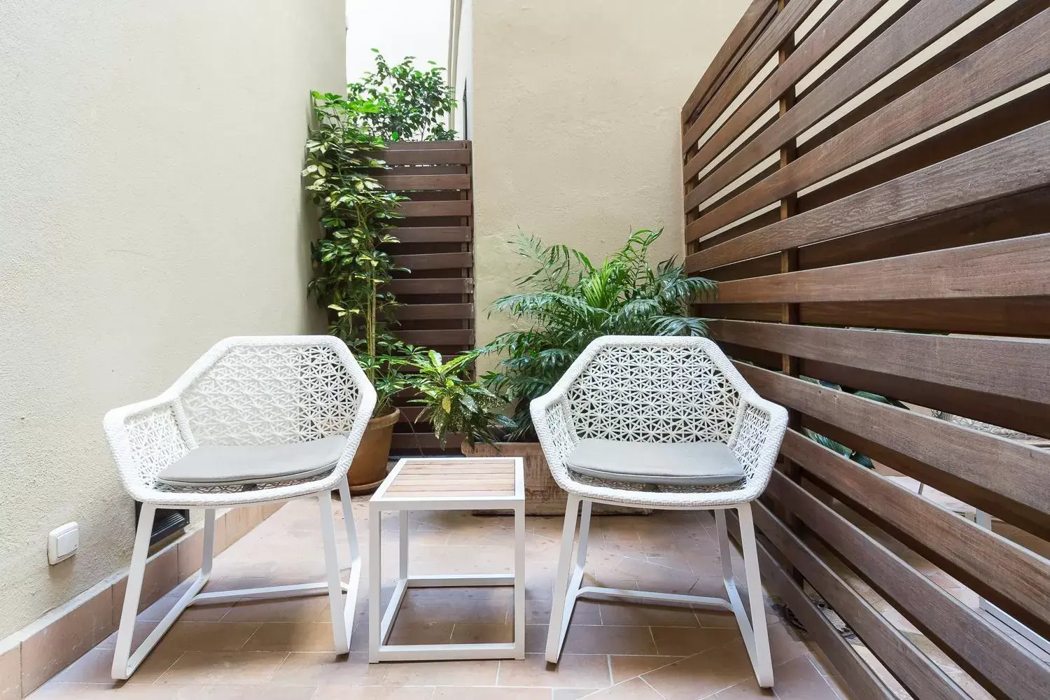 Patio, Balcony/Terrace in Hotel Casa 1800 Sevilla