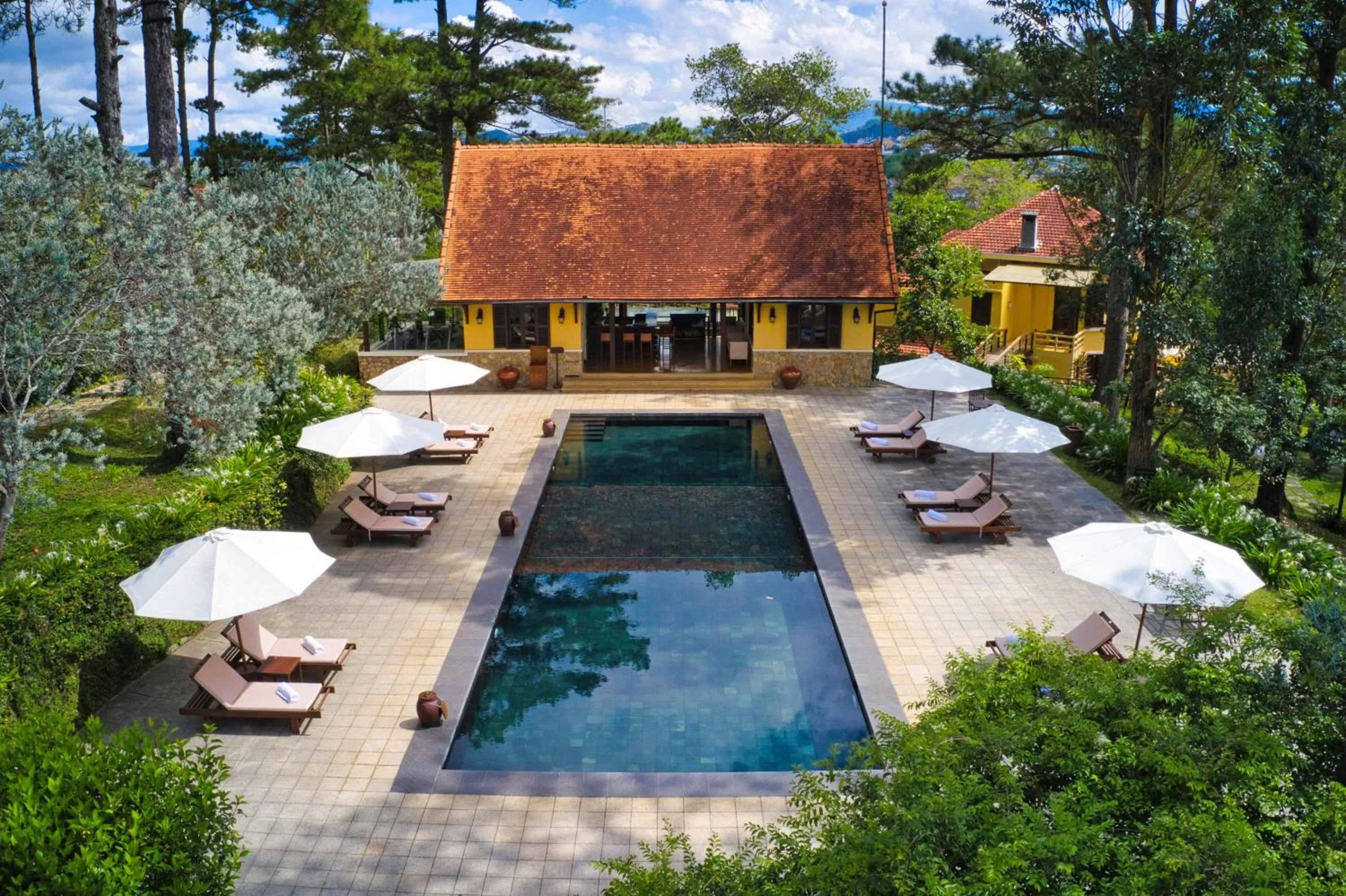 Swimming pool in Ana Mandara Villas Dalat Resort & Spa