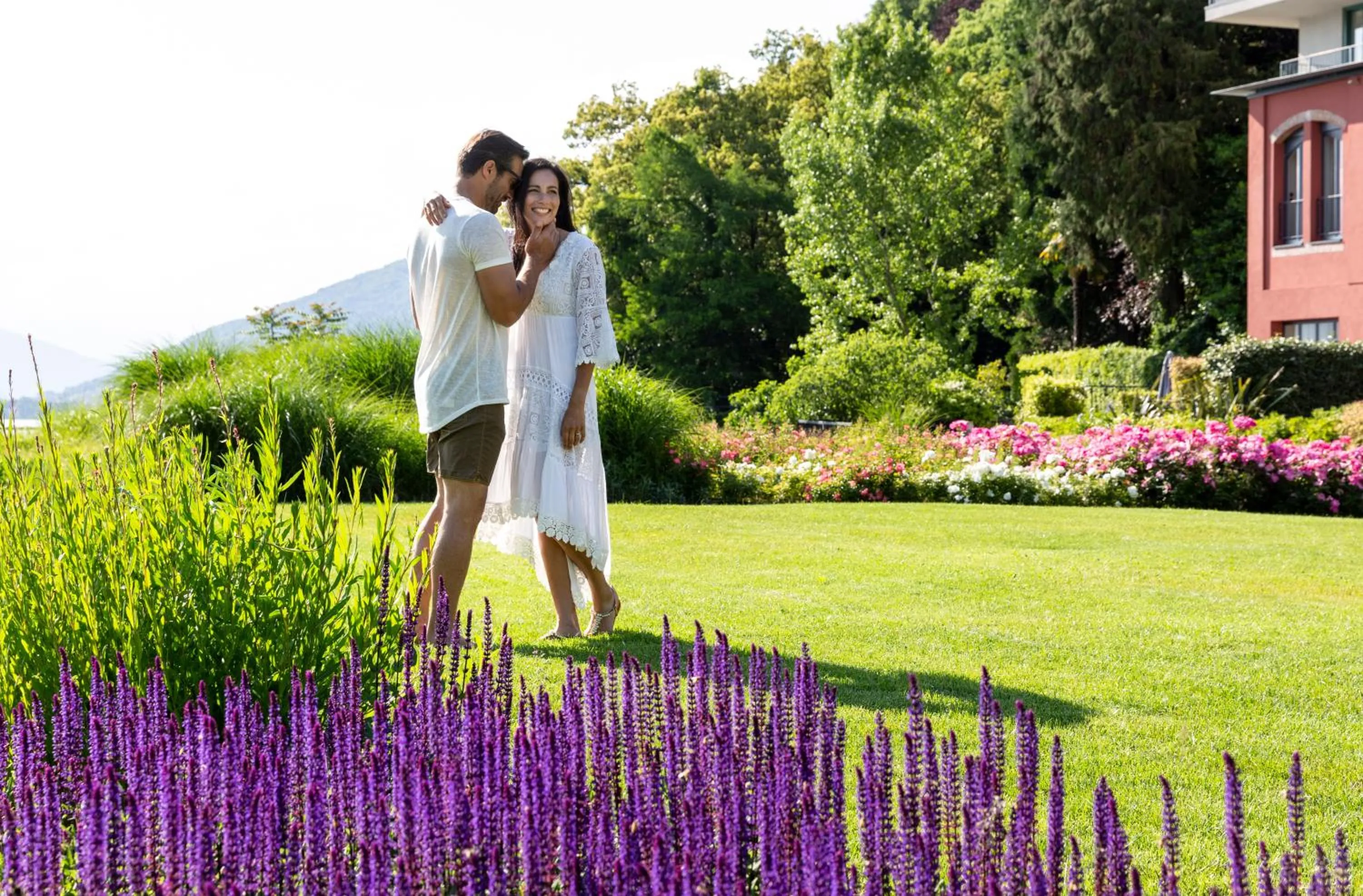 Garden in Hotel de Charme Laveno - Luxury all Inclusive