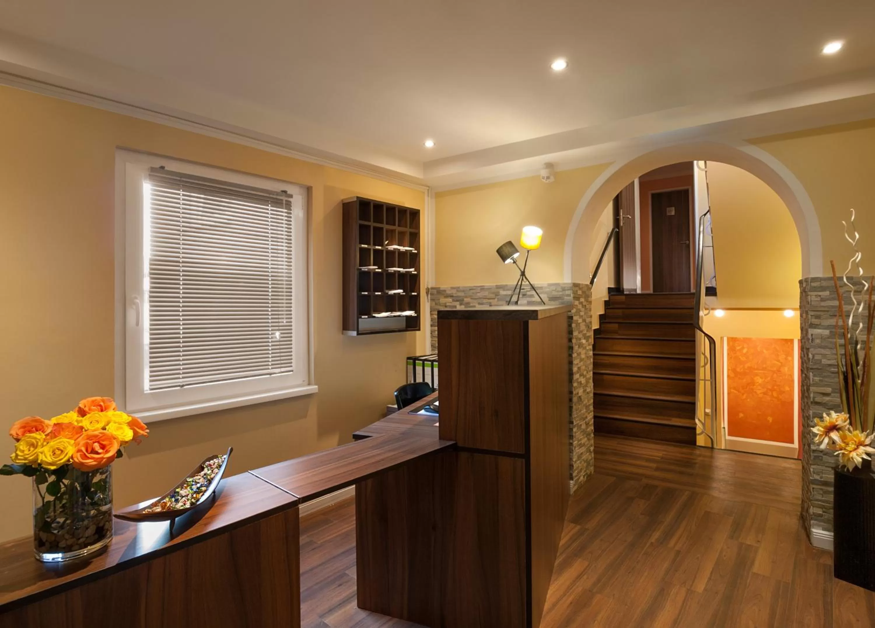 Lobby or reception in North-Hotel