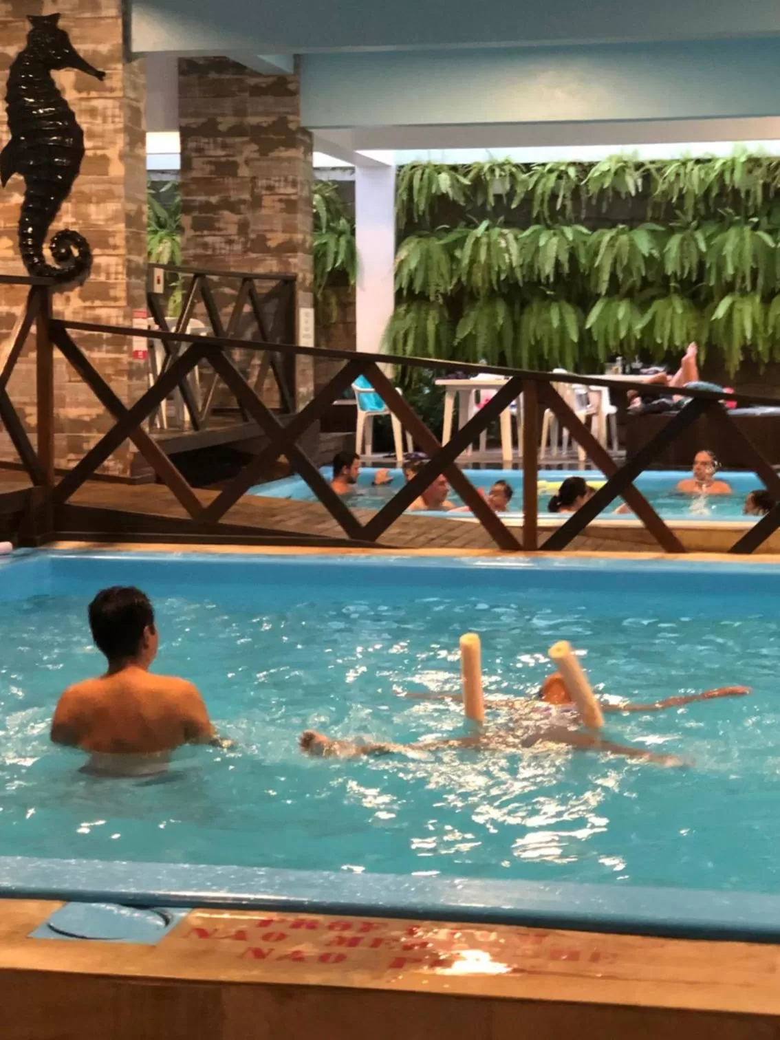 Swimming pool in Hotel Rieger