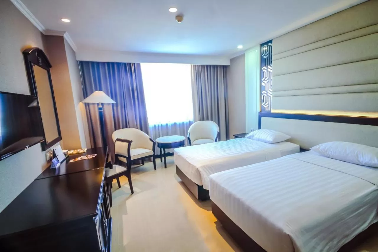 Bed in Grand Arkenso Park View