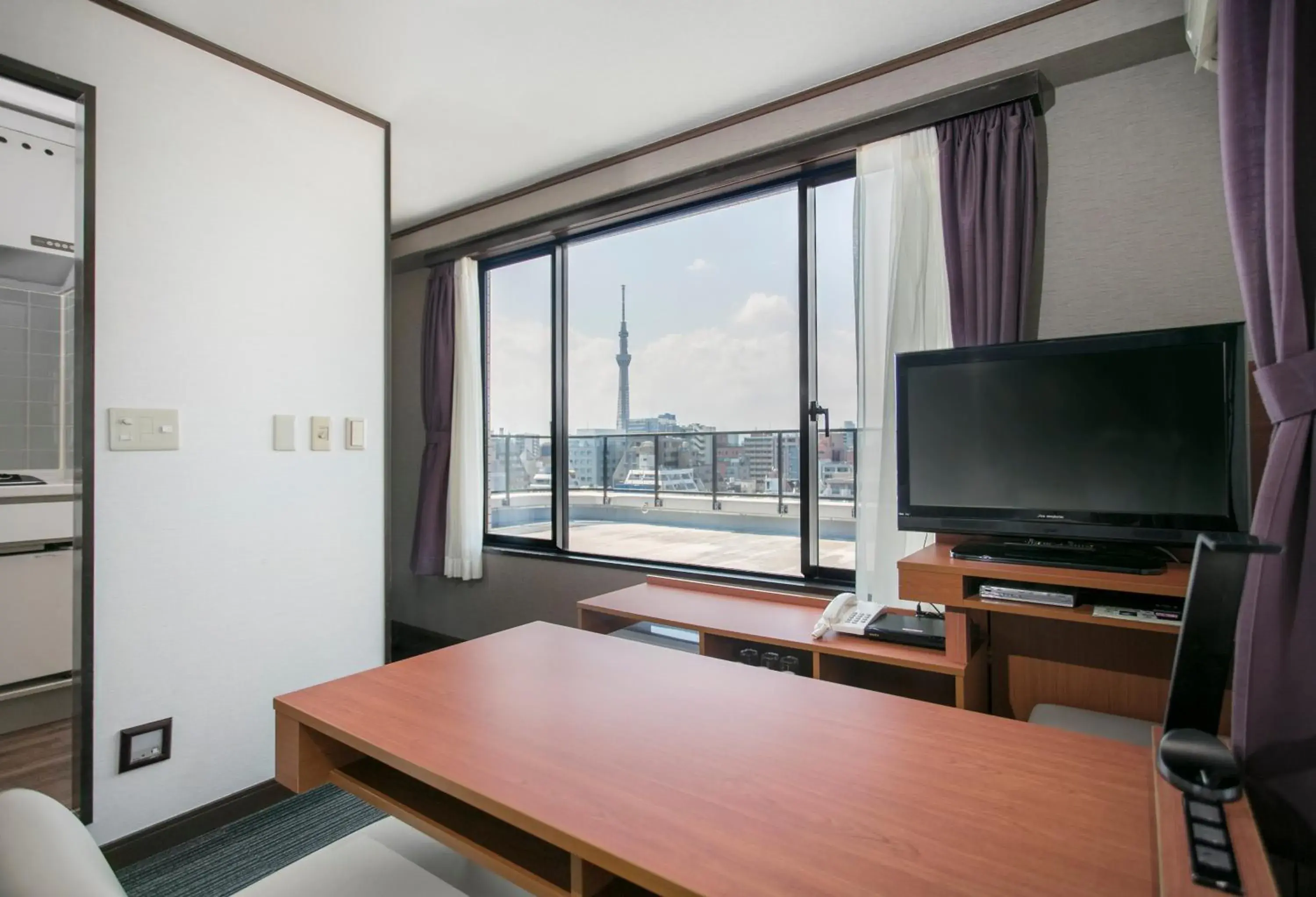 Photo of the whole room, TV/Entertainment Center in Hotel Mystays Kameido