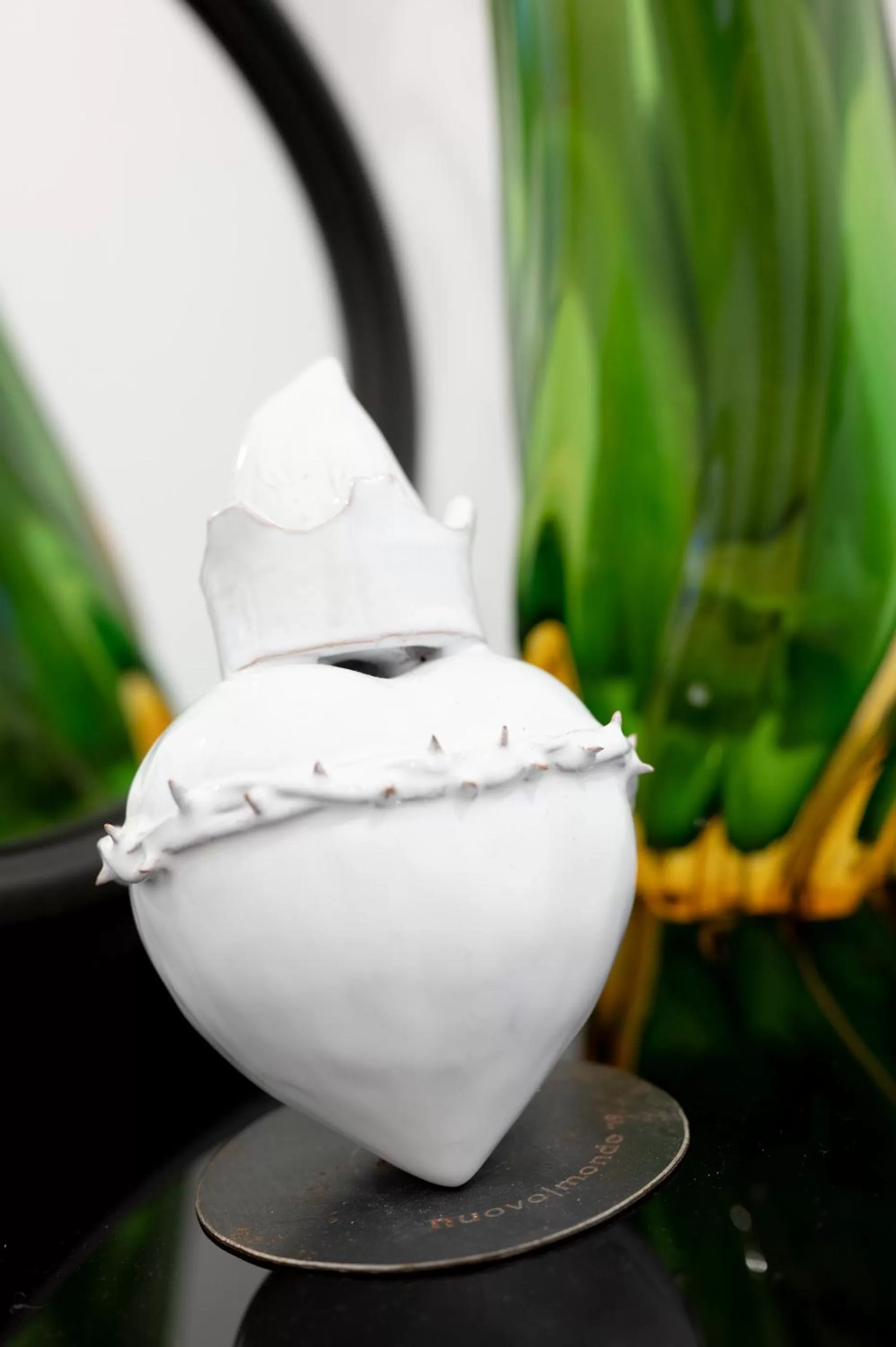 Decorative detail in Ortigia's gate