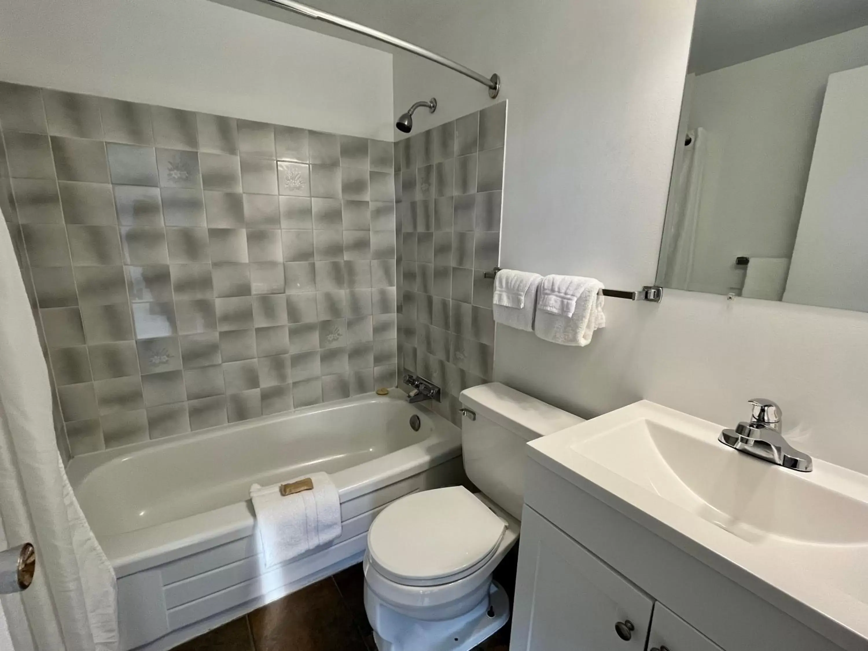 Bathroom in Anavada Inn & Suites - Prince George