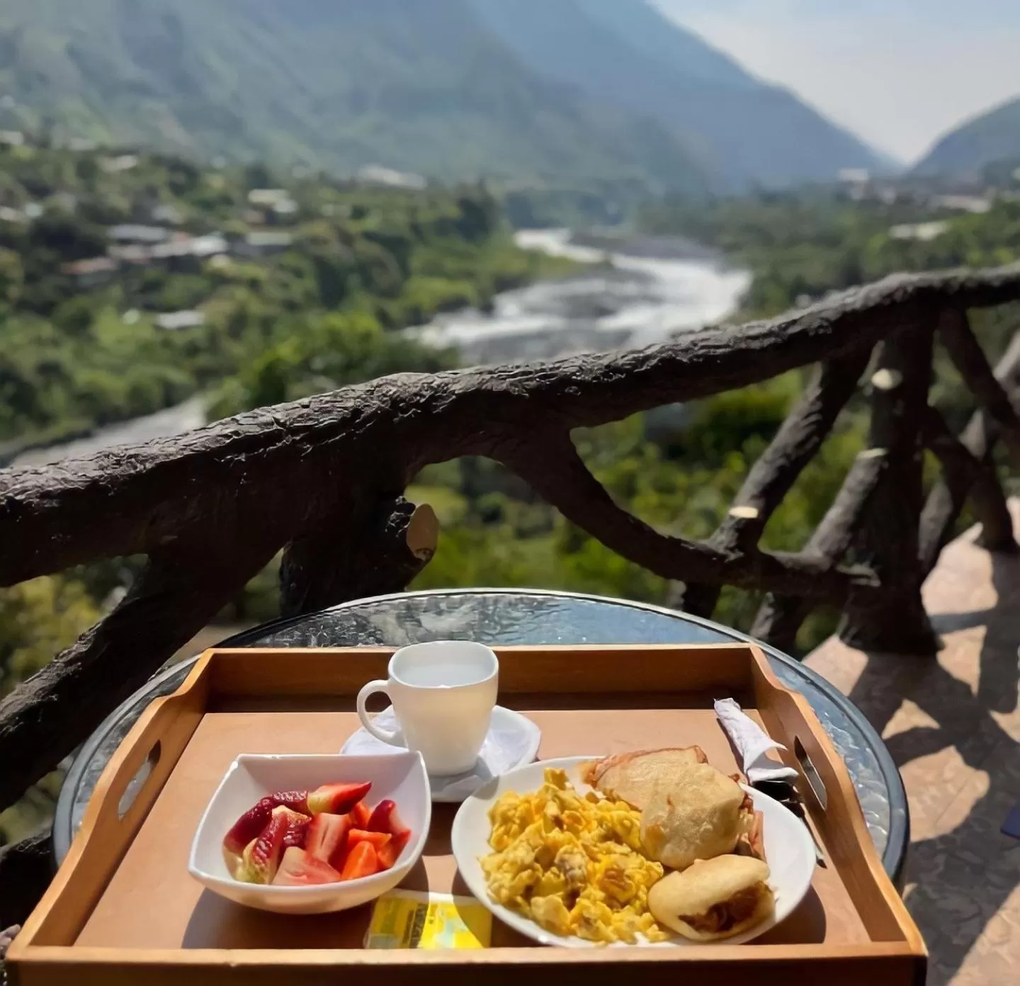 Buffet breakfast in Aldea Real Eco Friendly