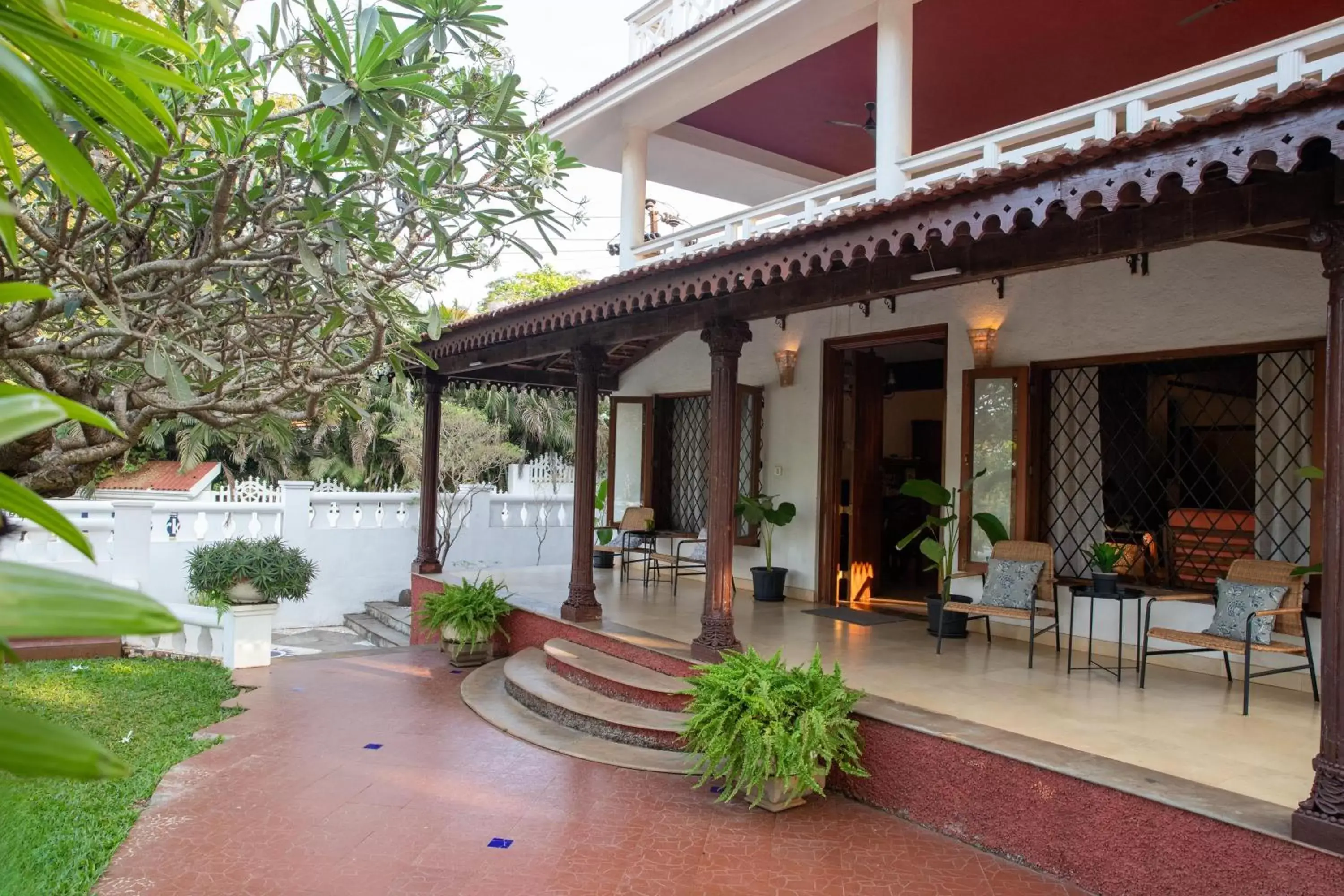 Balcony/Terrace in Aguada Anchorage - The Villa Resort