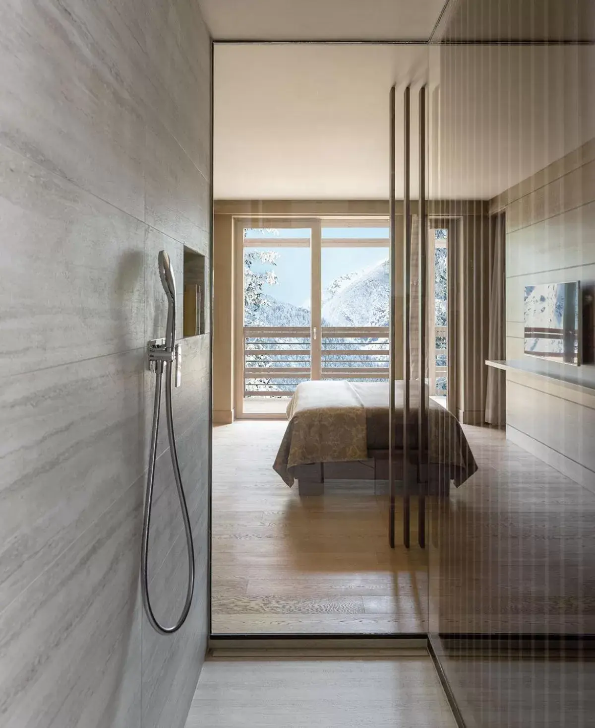 Bathroom in Lefay Resort & SPA Dolomiti