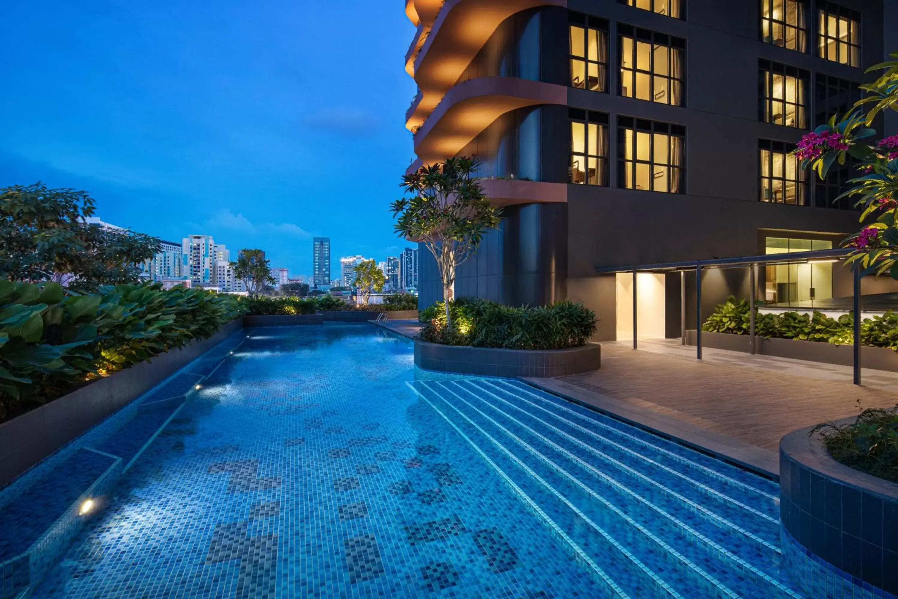 Swimming pool in Citadines Rochor Singapore Swimming pool in Citadines Rochor Singapore